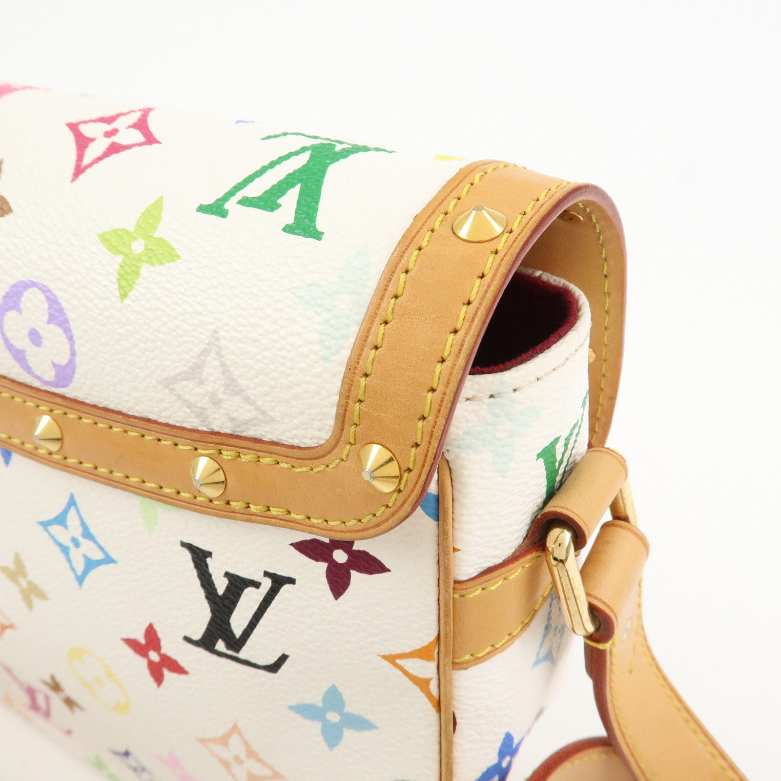Louis Vuitton Monogram Multicolor Sologne Shoulder Bag Blanc M92661