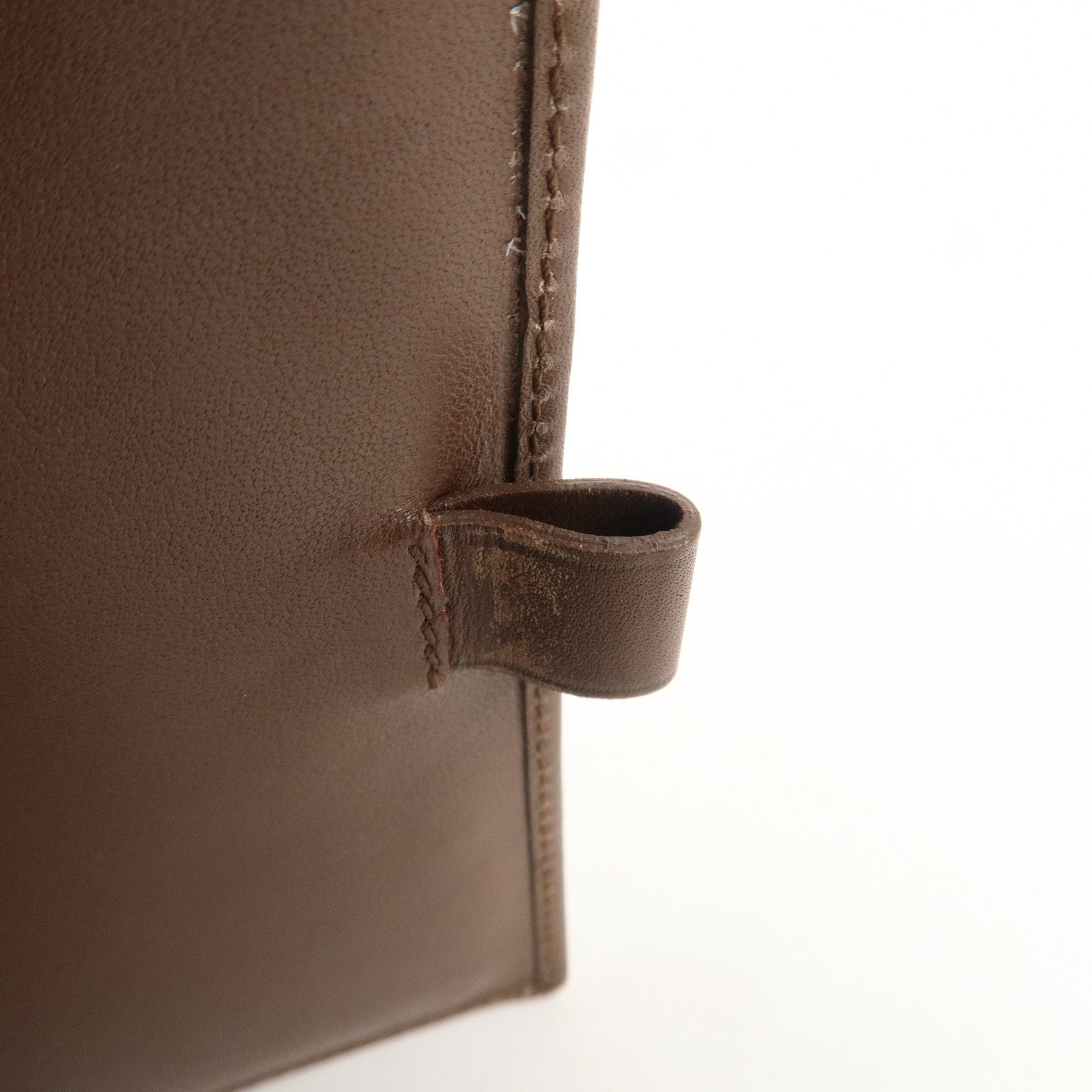 GUCCI GG Canvas Leather Agenda Cover Pink Brown 031.3661.1069