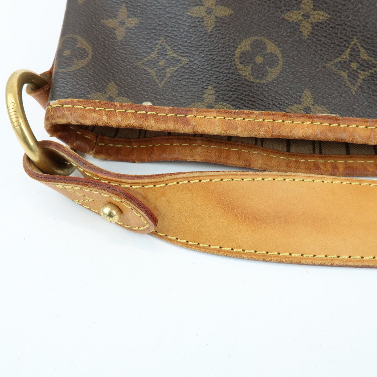 Louis Vuitton Monogram Delightful PM Shoulder Bag Brown M40352