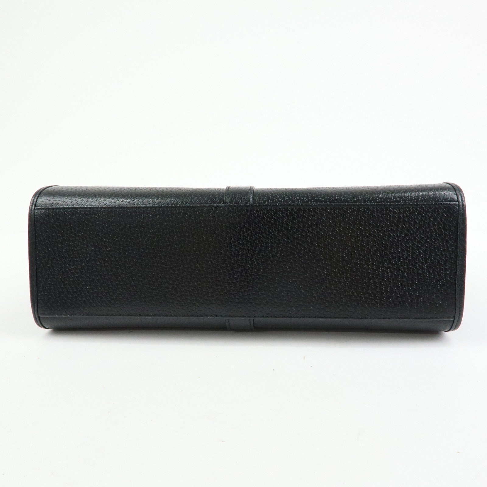 GUCCI Jackie Leather Shoulder Bag Hand Bag Black 002.1067