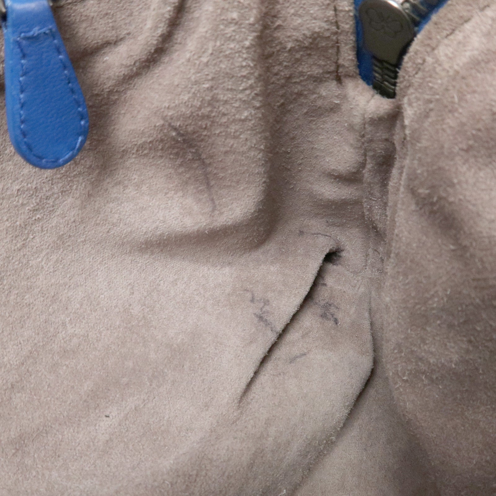 BOTTEGA VENETA Intrecciato Leather Shoulder Bag Blue