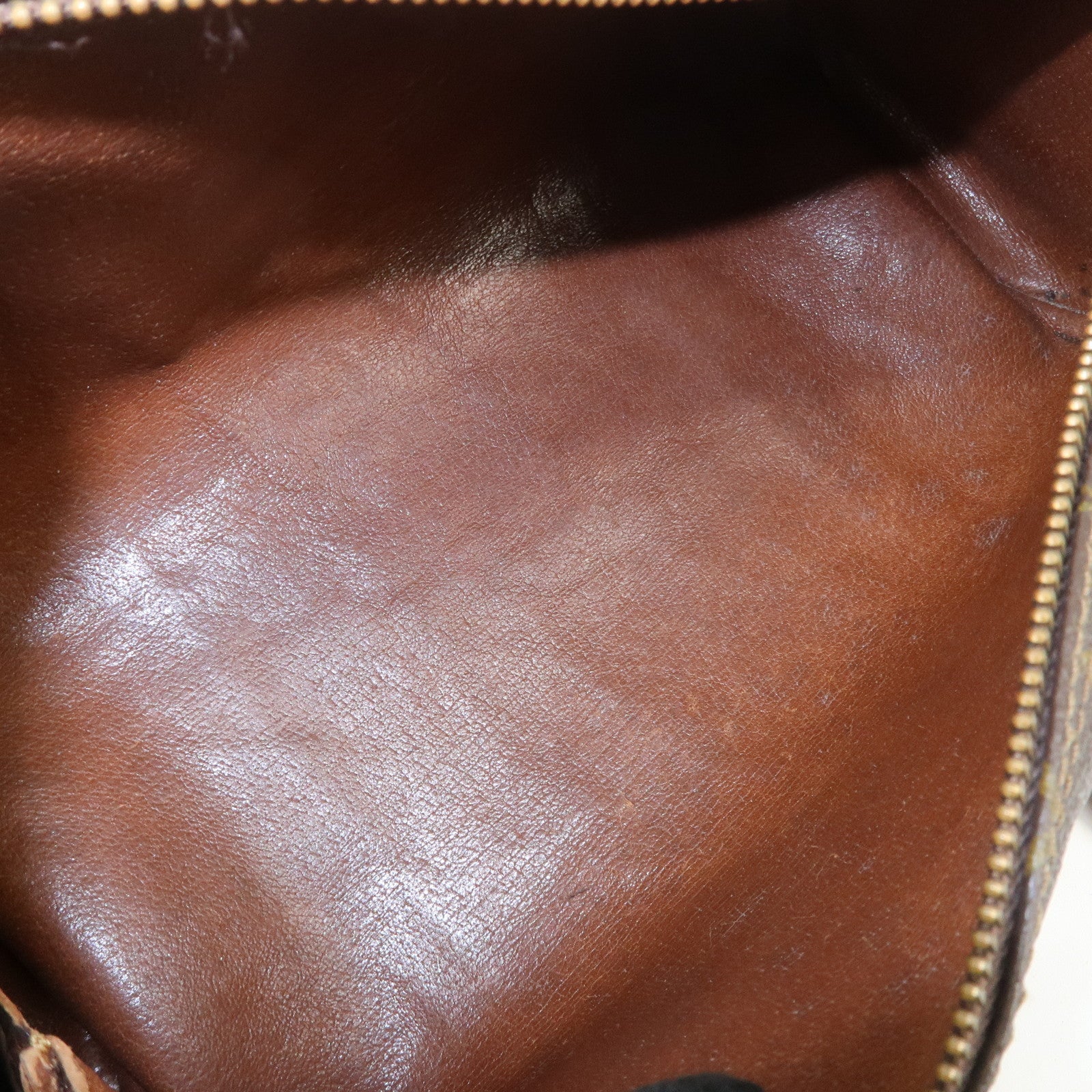 Louis Vuitton Monogram Papillon 30 Hand Bag Brown Old Style M51365