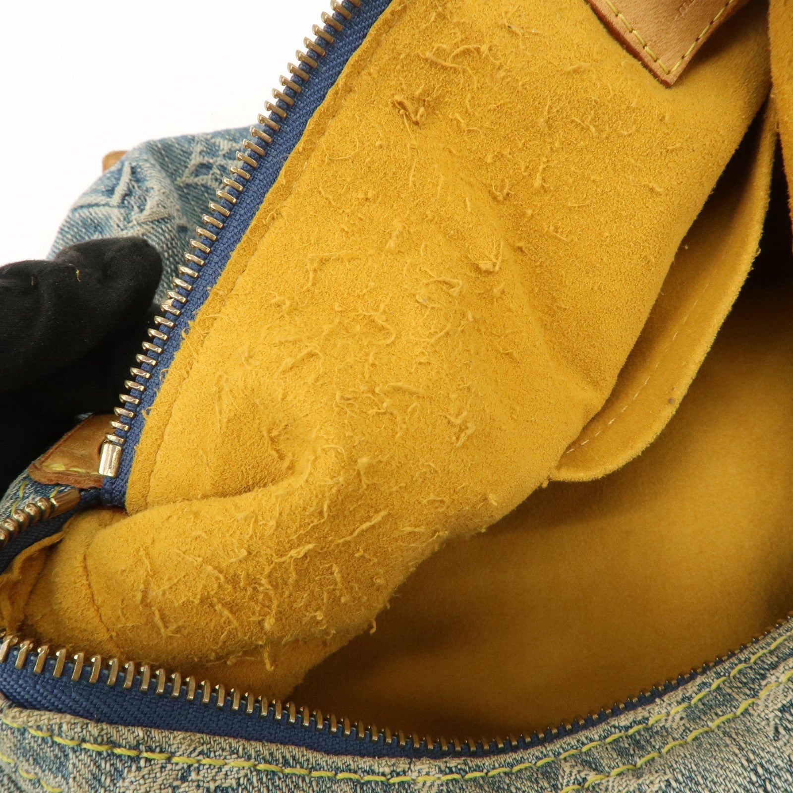 Louis Vuitton Monogram Denim Baggy PM 2Way Shoulder Bag M95049