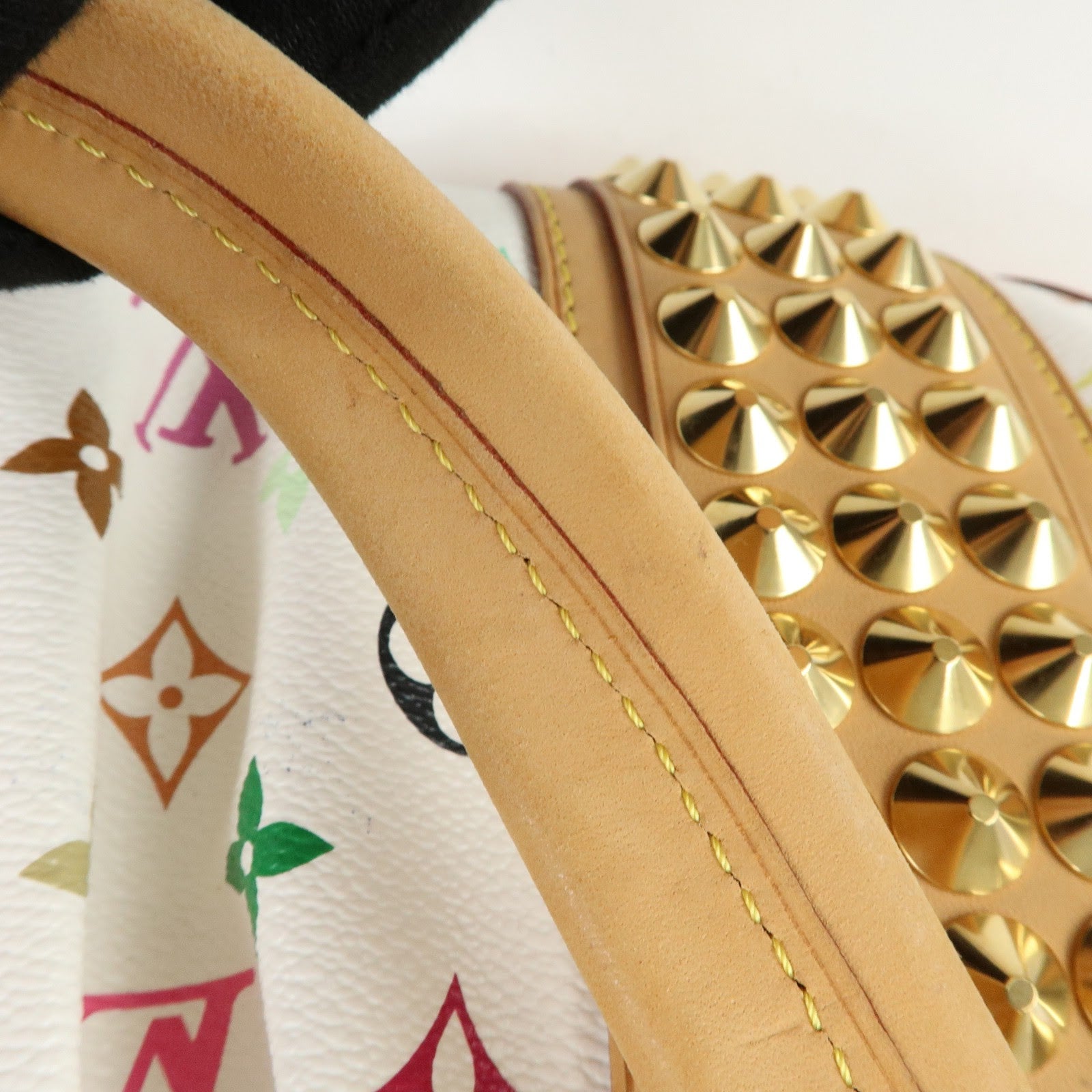 Louis Vuitton Monogram Multicolor Courtney MM 2Way Bag Blanc M45641