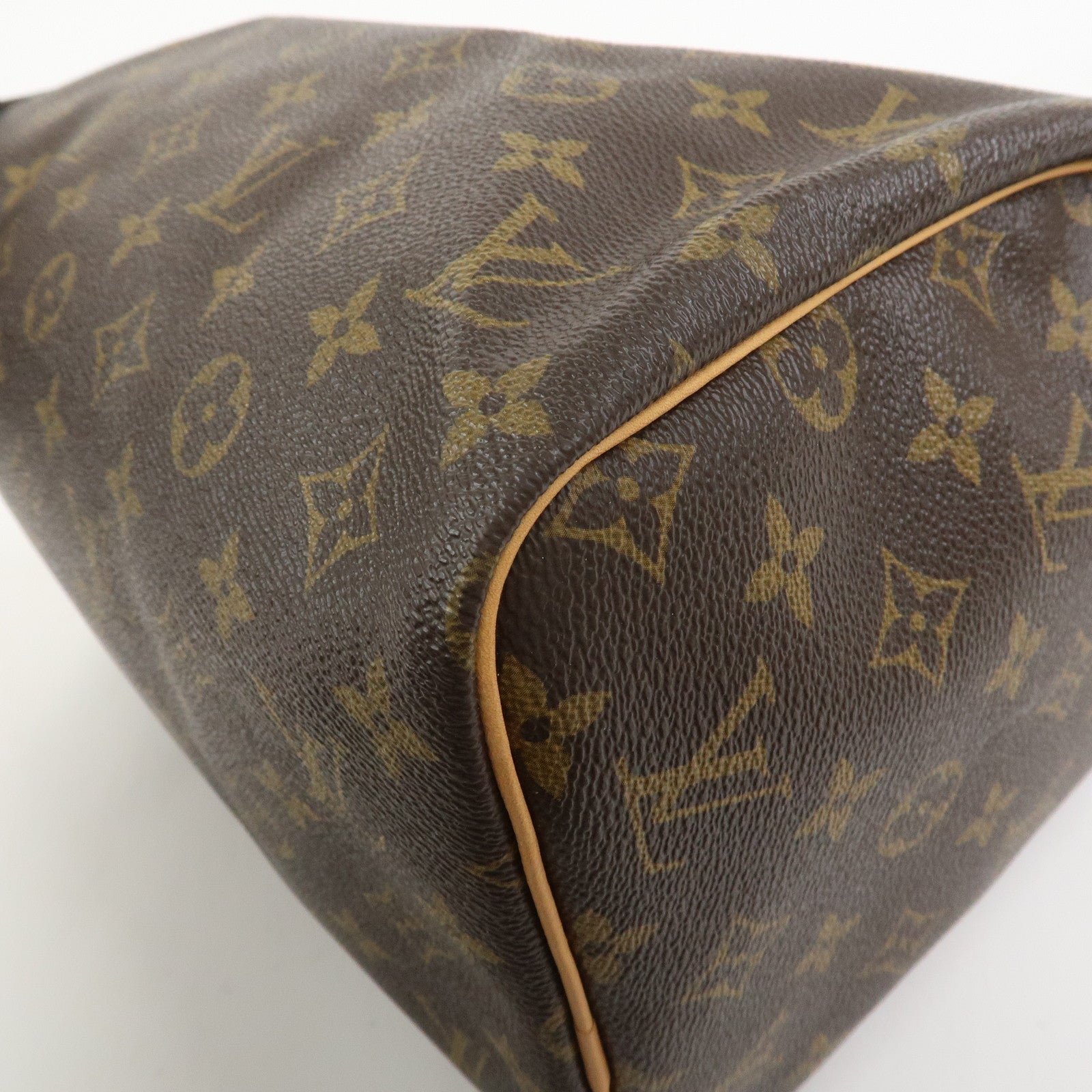 Louis Vuitton Monogram Speedy 30 Boston Bag Hand Bag Brown M41526