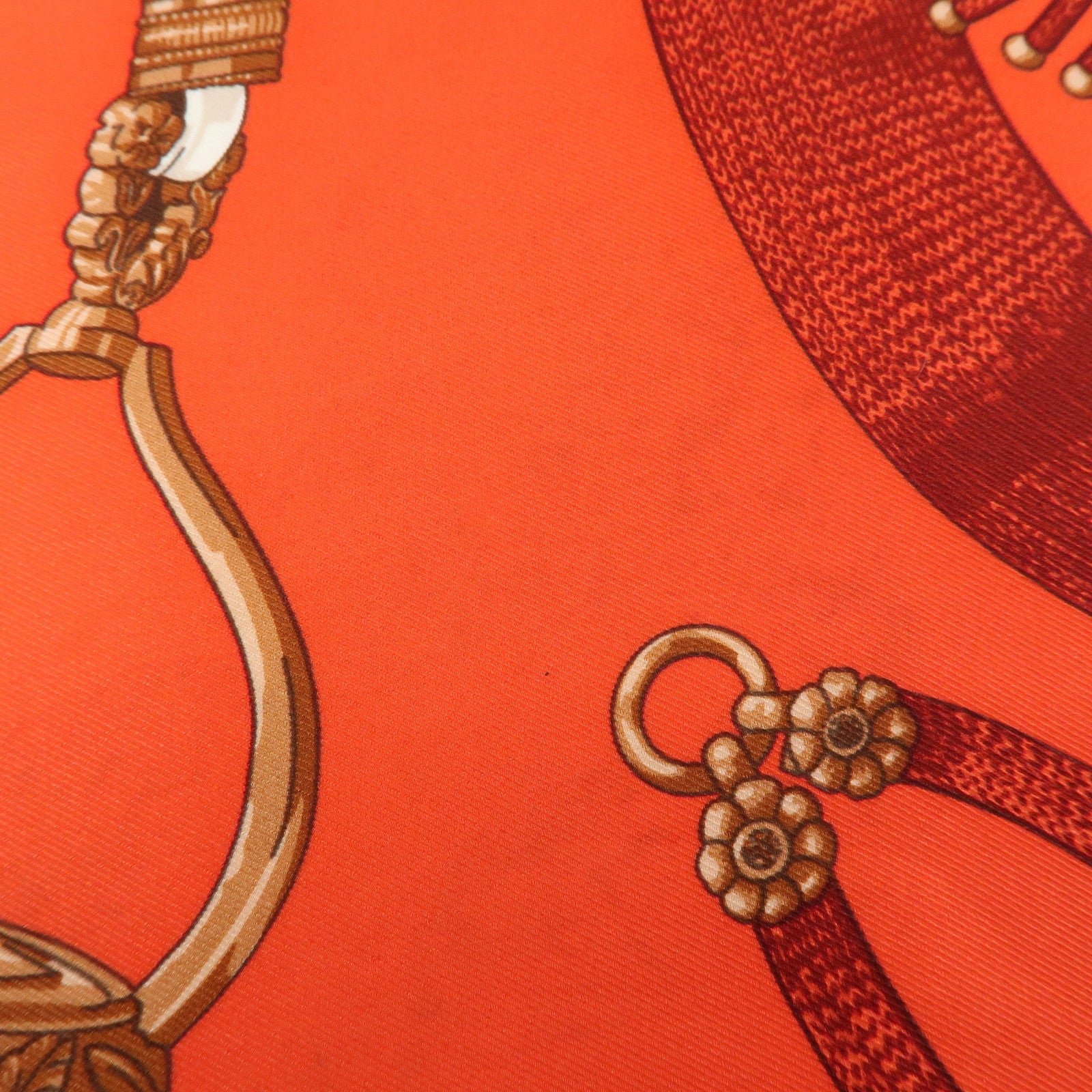 HERMES Carre 45 Carre 70 Set of 2 Silk Scarf CHANTILLY GAUCHO PAR