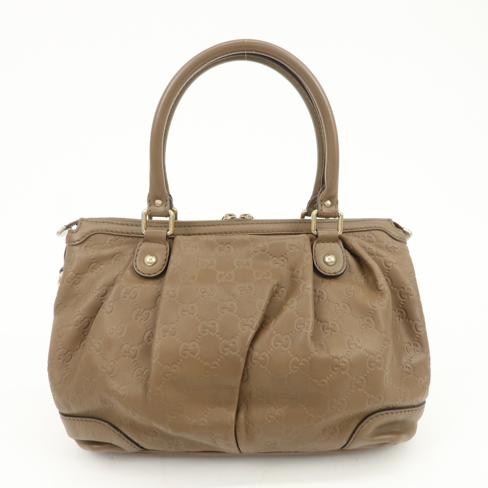 GUCCI Sukey Interlocking G Guccissima 2Way Shoulder Bag 247902