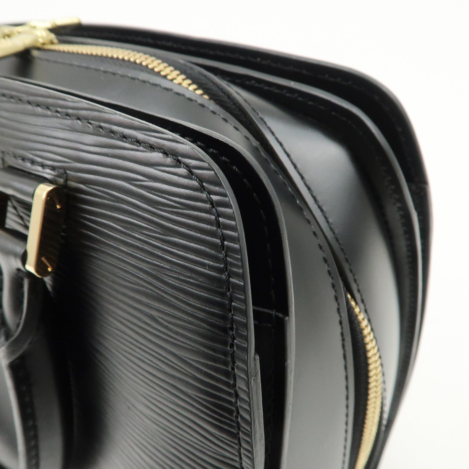 Louis Vuitton Epi Leather Pont Neuf Hand Bag Black Noir M52052