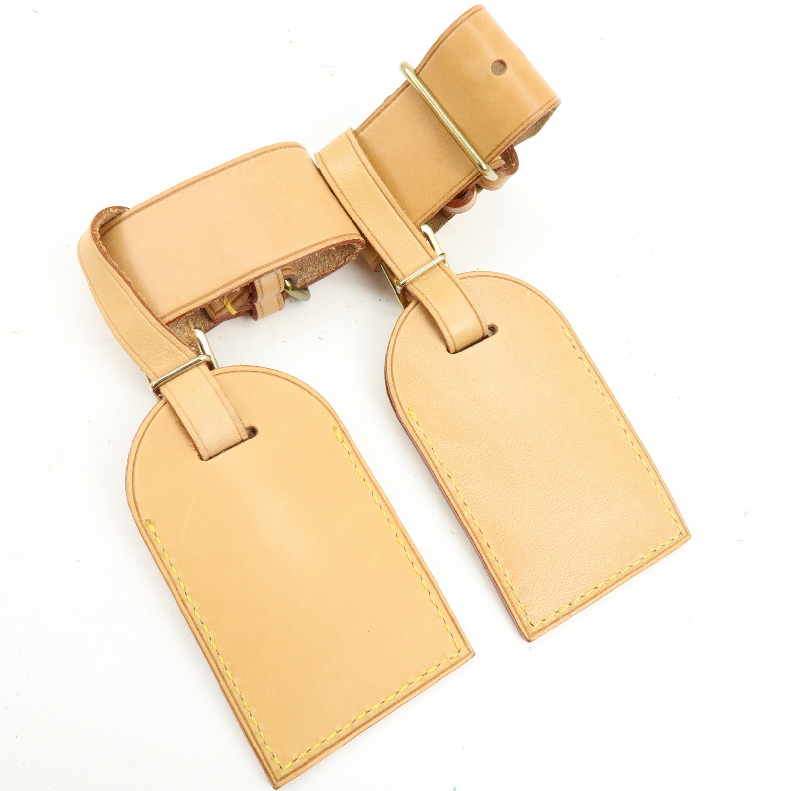 Louis Vuitton Set of 10 Leather Name Tag & Poignet