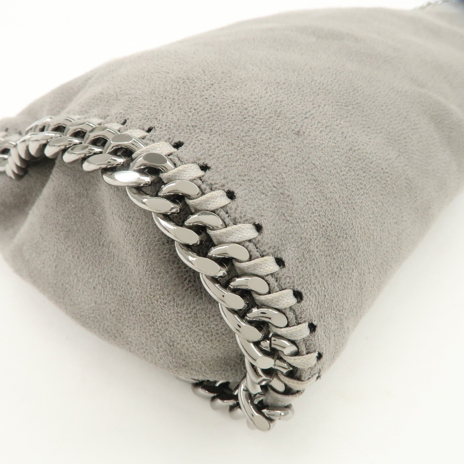 STELLA MCCARTNEY Polyester Falabella 2Way Shoulder Bag Gray