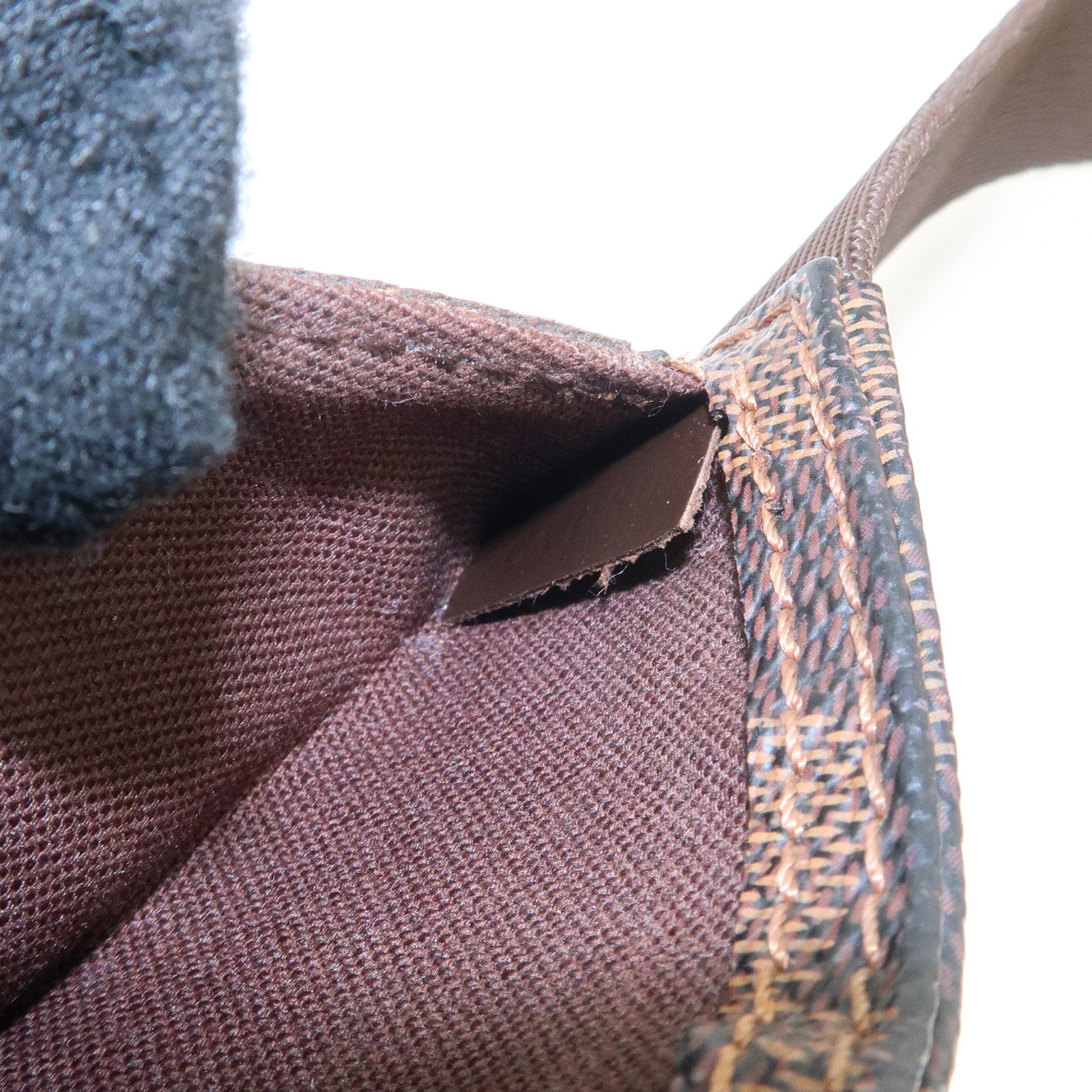 Louis Vuitton Damier Ebene Geronimos Crossbody Bag Waist Bag N51994 Used