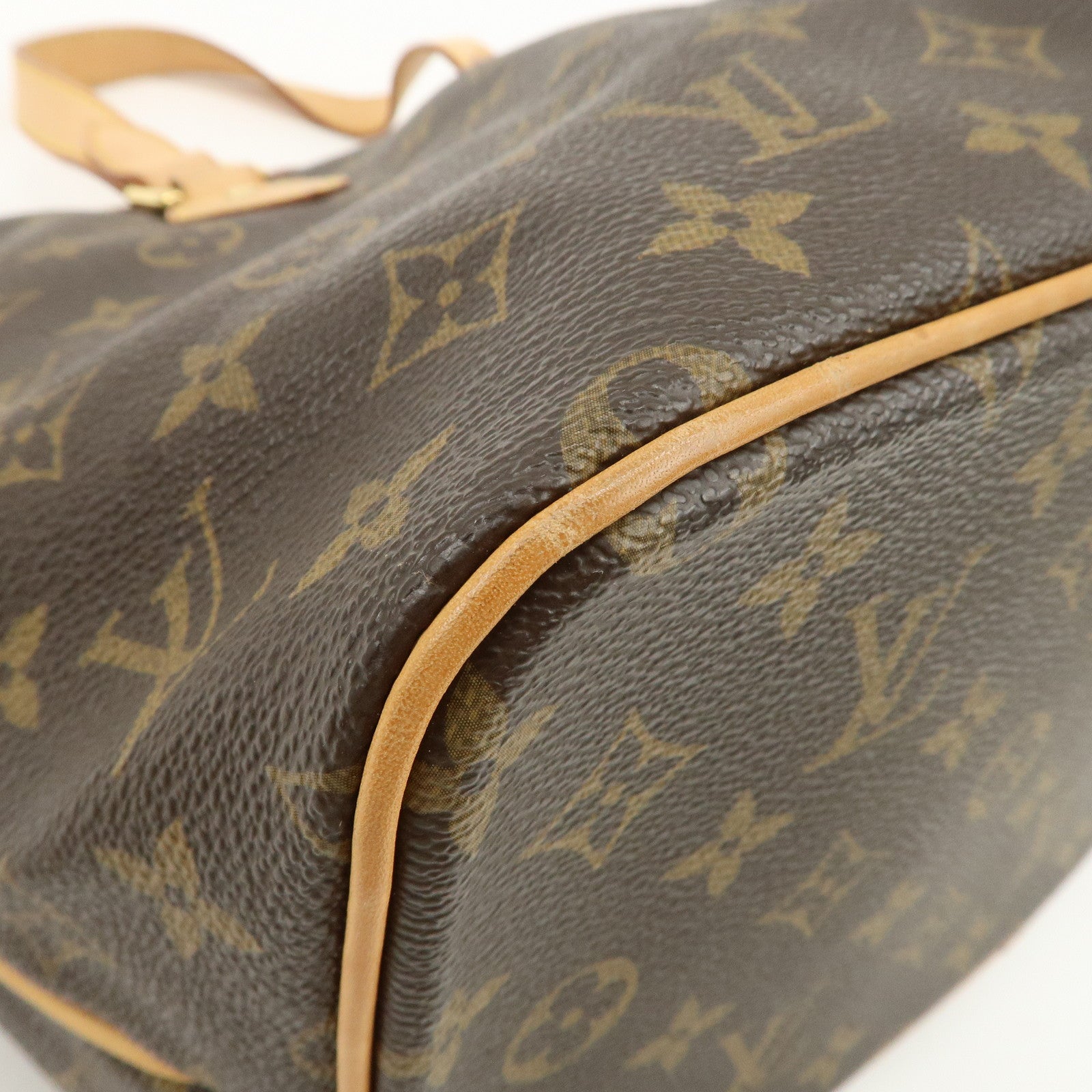 Louis Vuitton Monogram Palermo PM 2Way Hand Bag Brown M40145