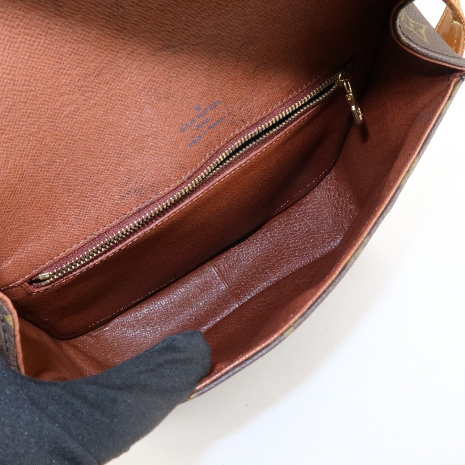 Louis Vuitton Monogram Saint Cloud GM Shoulder Bag Brown M51242 Used