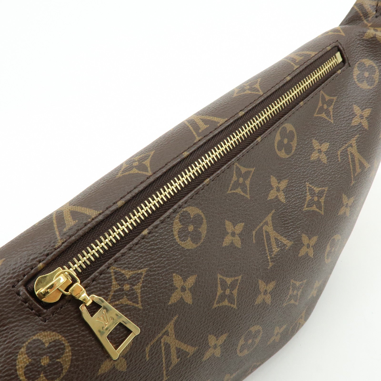 Louis Vuitton Monogram Bumbag Crossbody Shoulder Bag Brown M43644