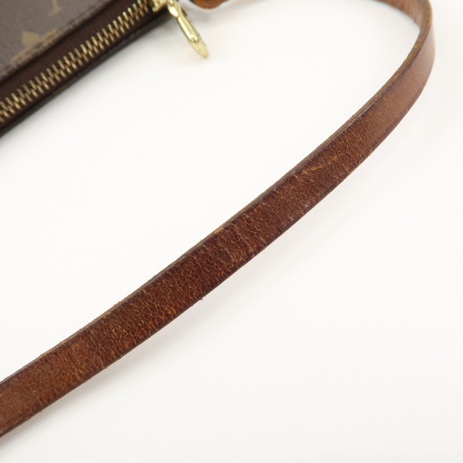 Louis Vuitton Monogram Pochette Accessories Pouch Hand Bag M51980 Used