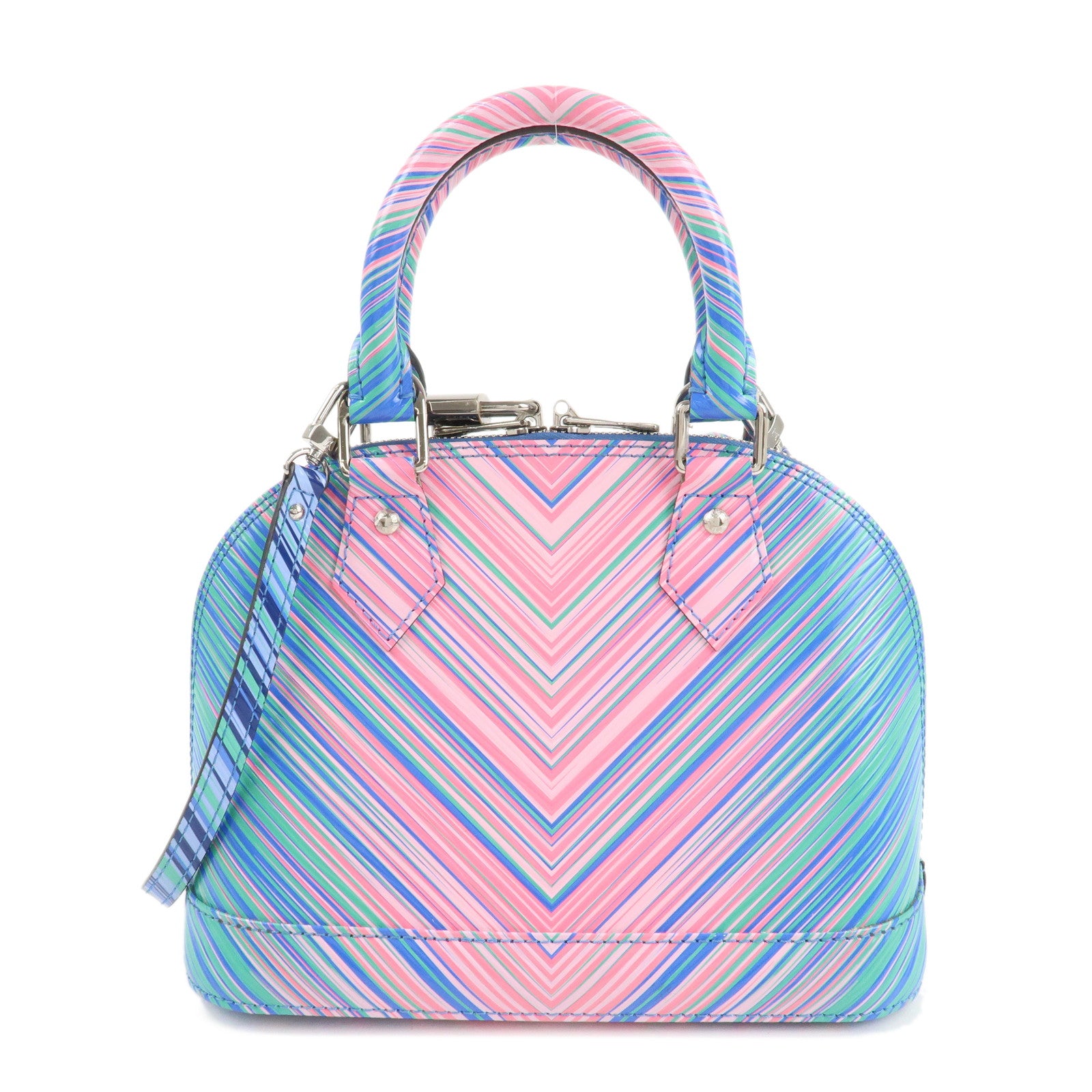 Louis Vuitton Epi Tropical Alma BB Hand Bag Multicolor M54320 Used