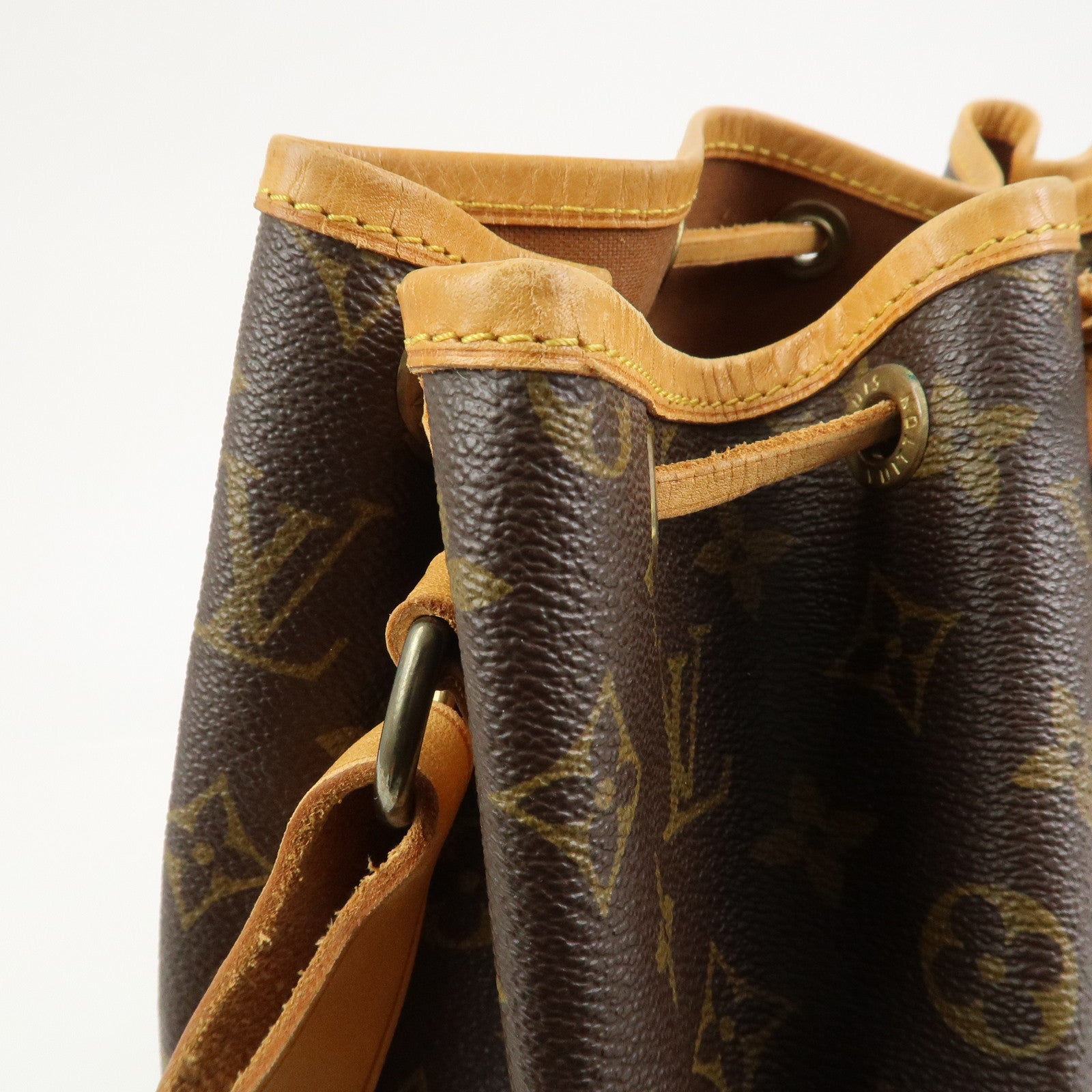 Louis Vuitton Monogram Noe Shoulder Bag Hand Bag Brown M42224