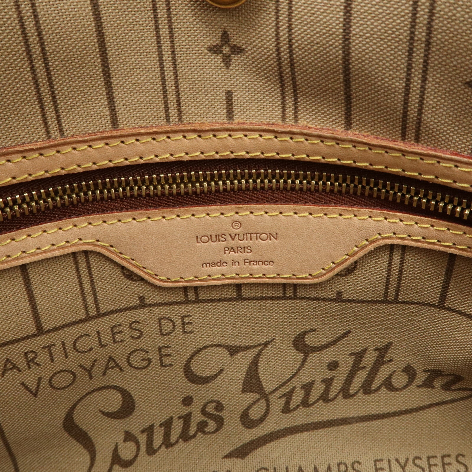 Louis Vuitton Monogram Neverfull PM Tote Bag Brown M40155