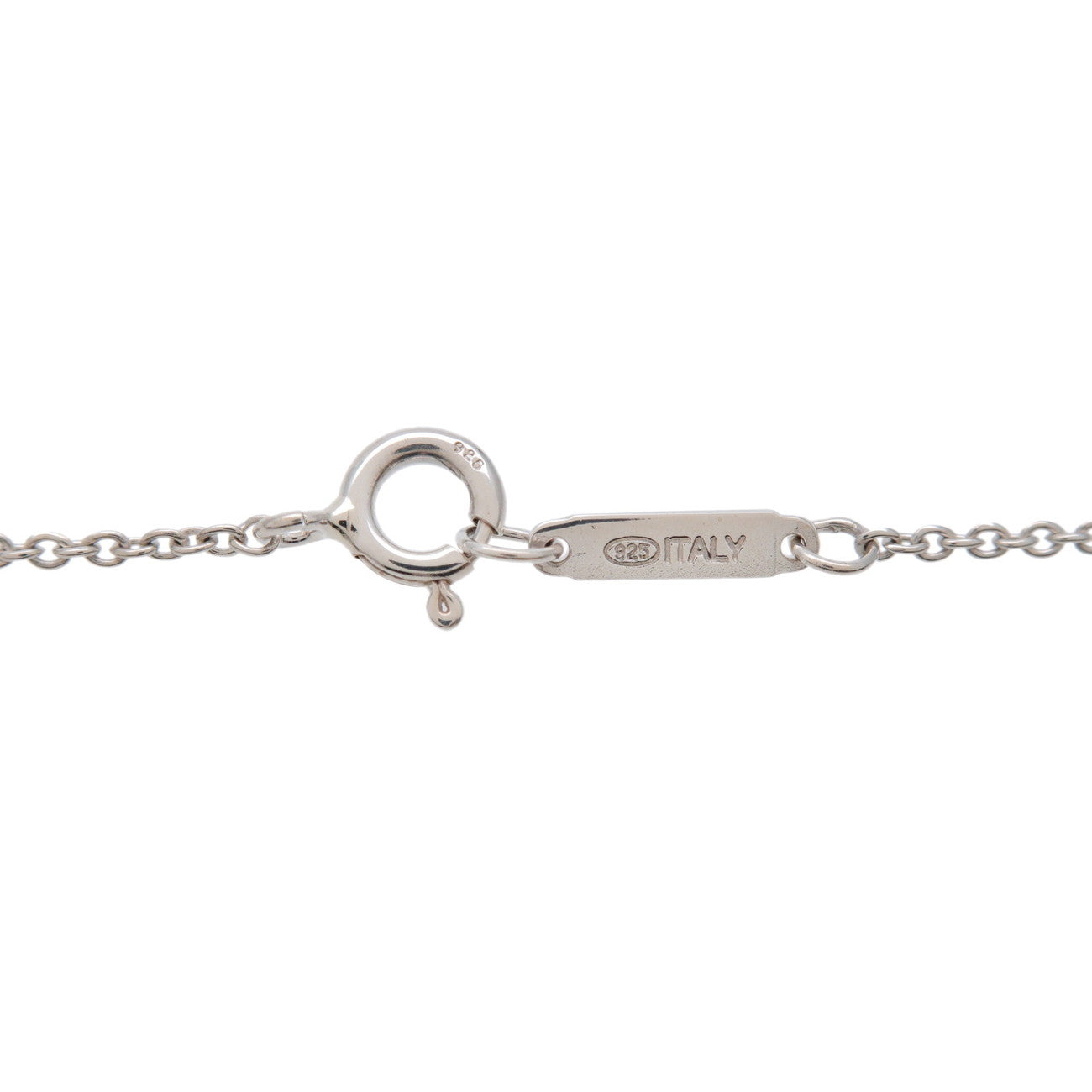 Tiffany & Co Atlas Cube Necklace SV925 Silver