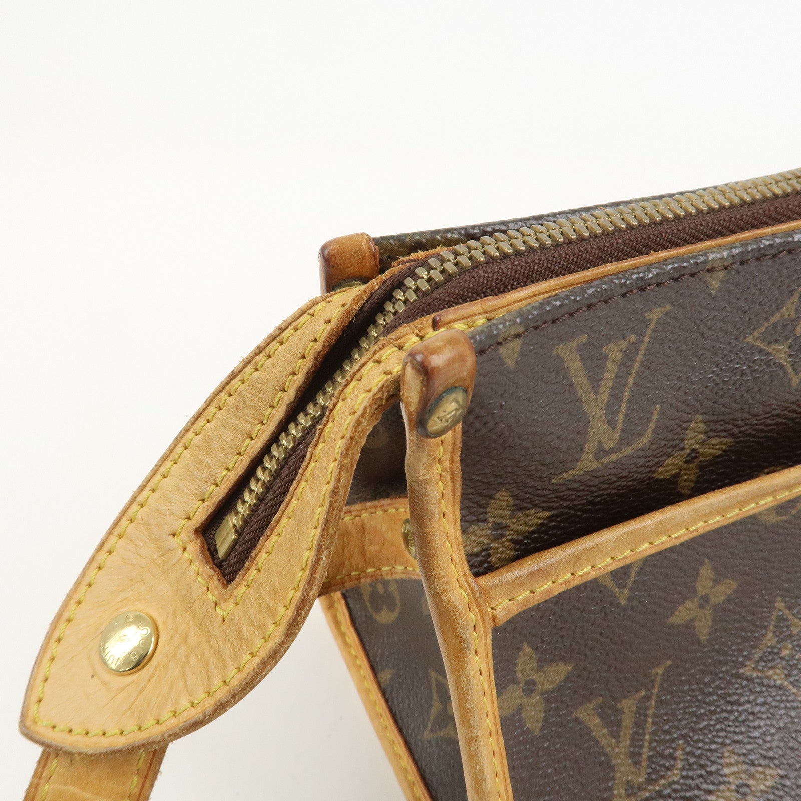 Louis Vuitton Monogram Popincourt Long Shoulder Bag Brown M40008