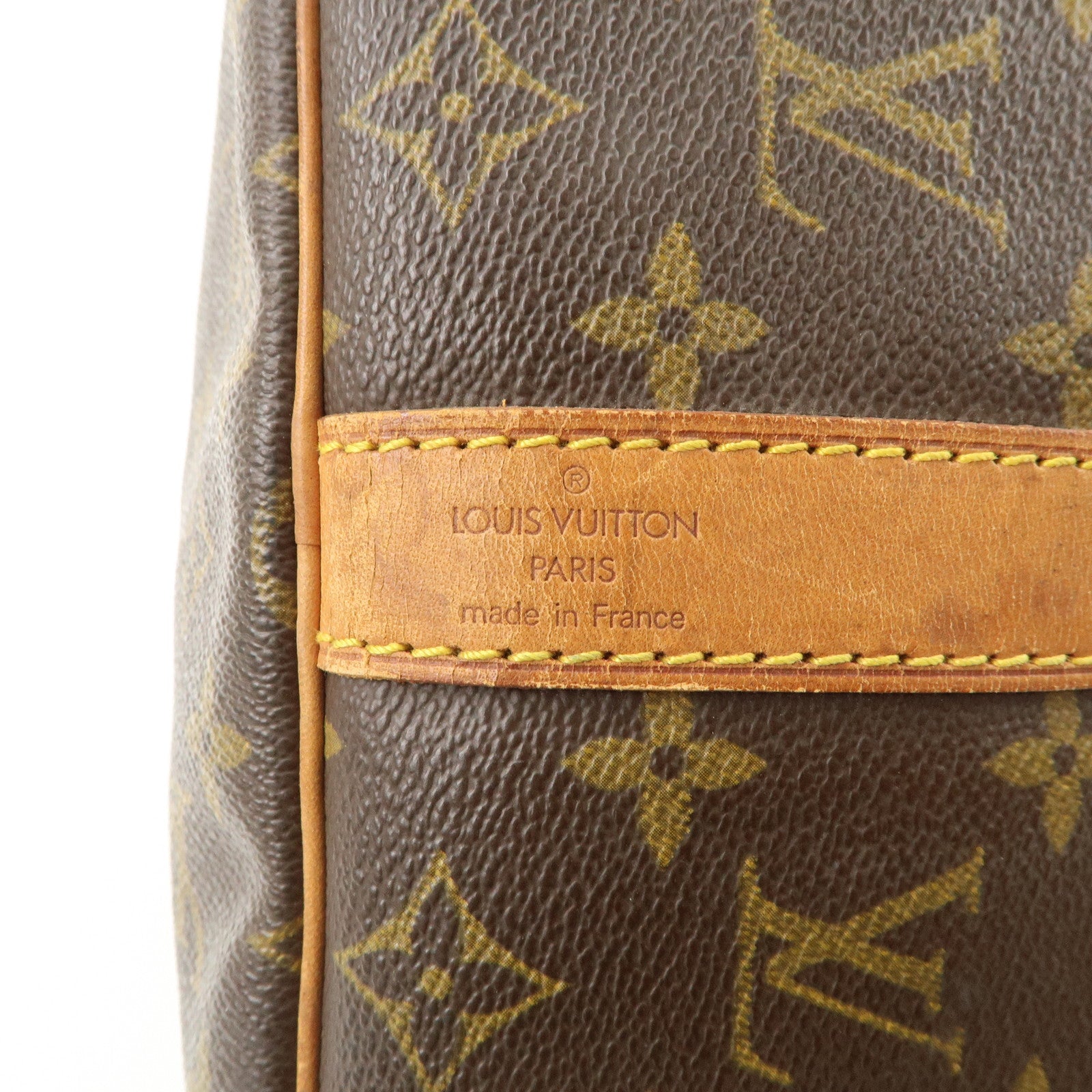 Louis Vuitton Monogram Keep All 45 Boston Bag Brown M41418 Used