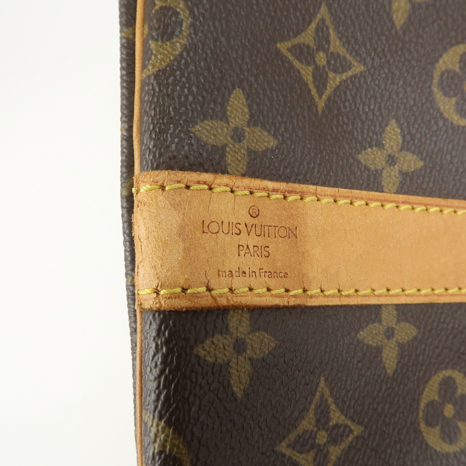 Louis Vuitton Monogram Keep All Bandouliere 60 Boston Bag M41412