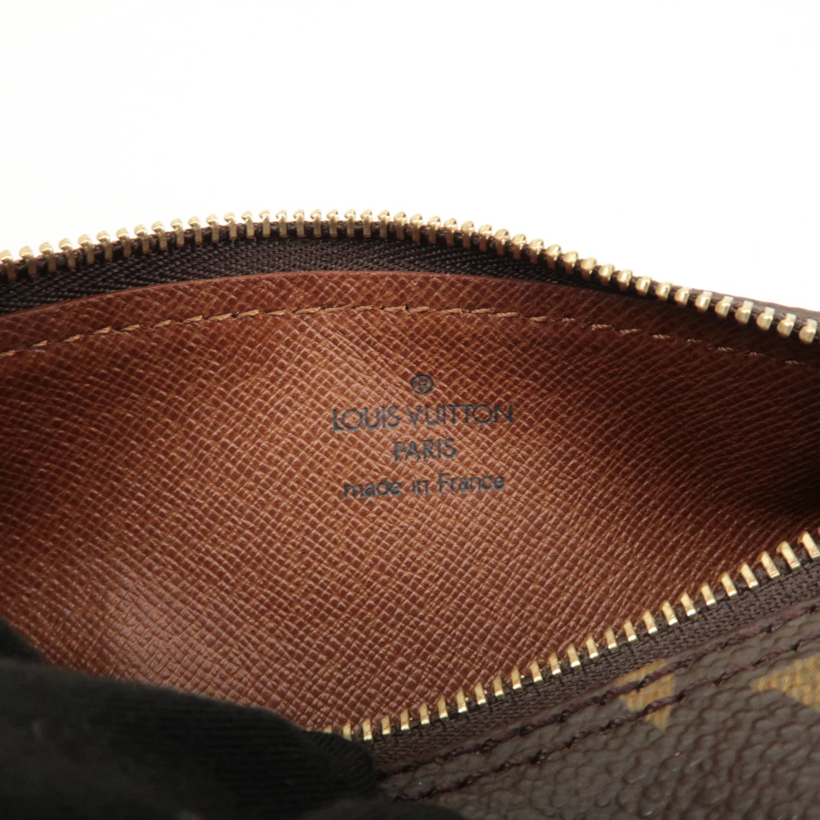 Louis Vuitton Monogram Mini Papillon Pouch for Papillon Bag Brown Used