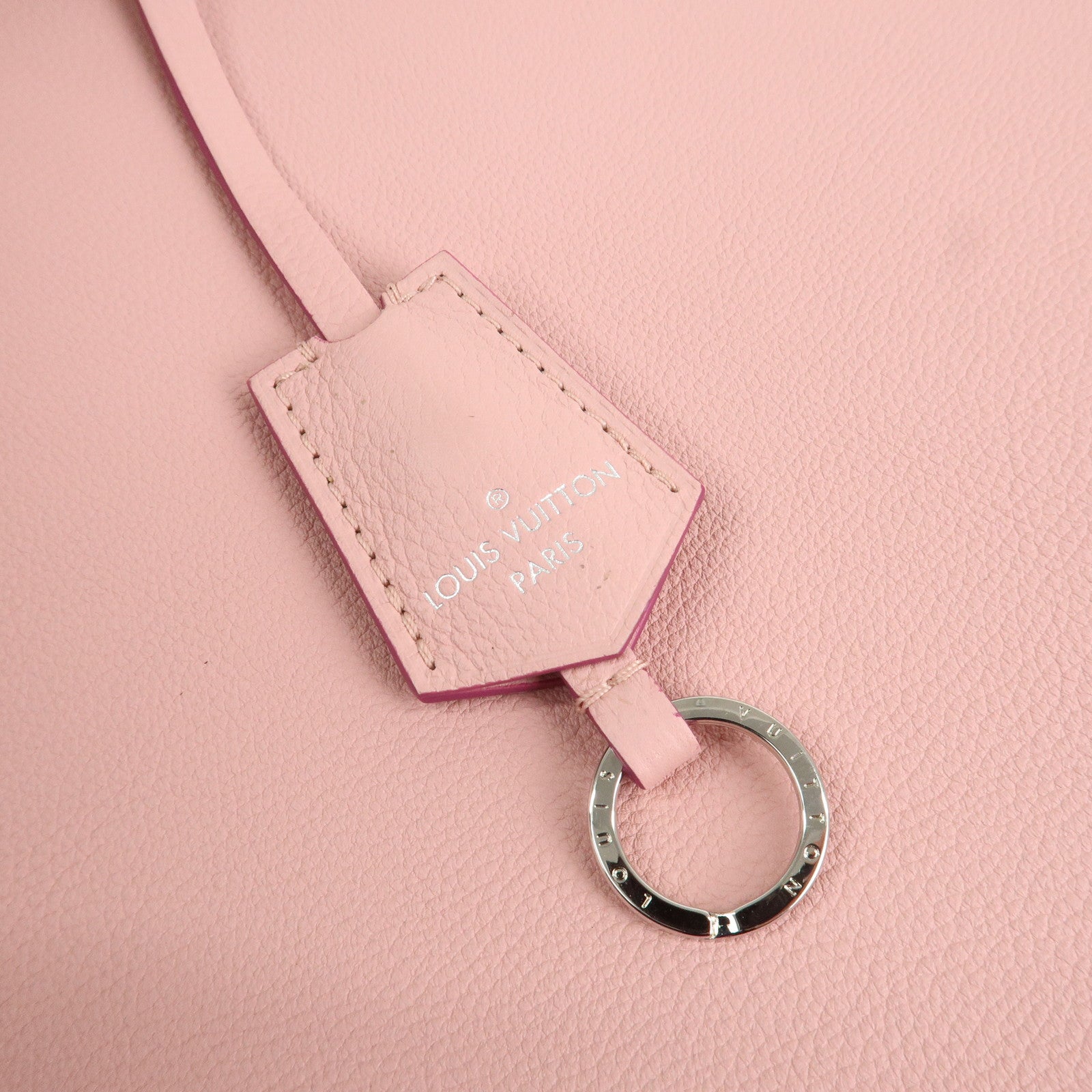 Louis Vuitton Leather Rock Me Cover Tote Bag Rose M54578