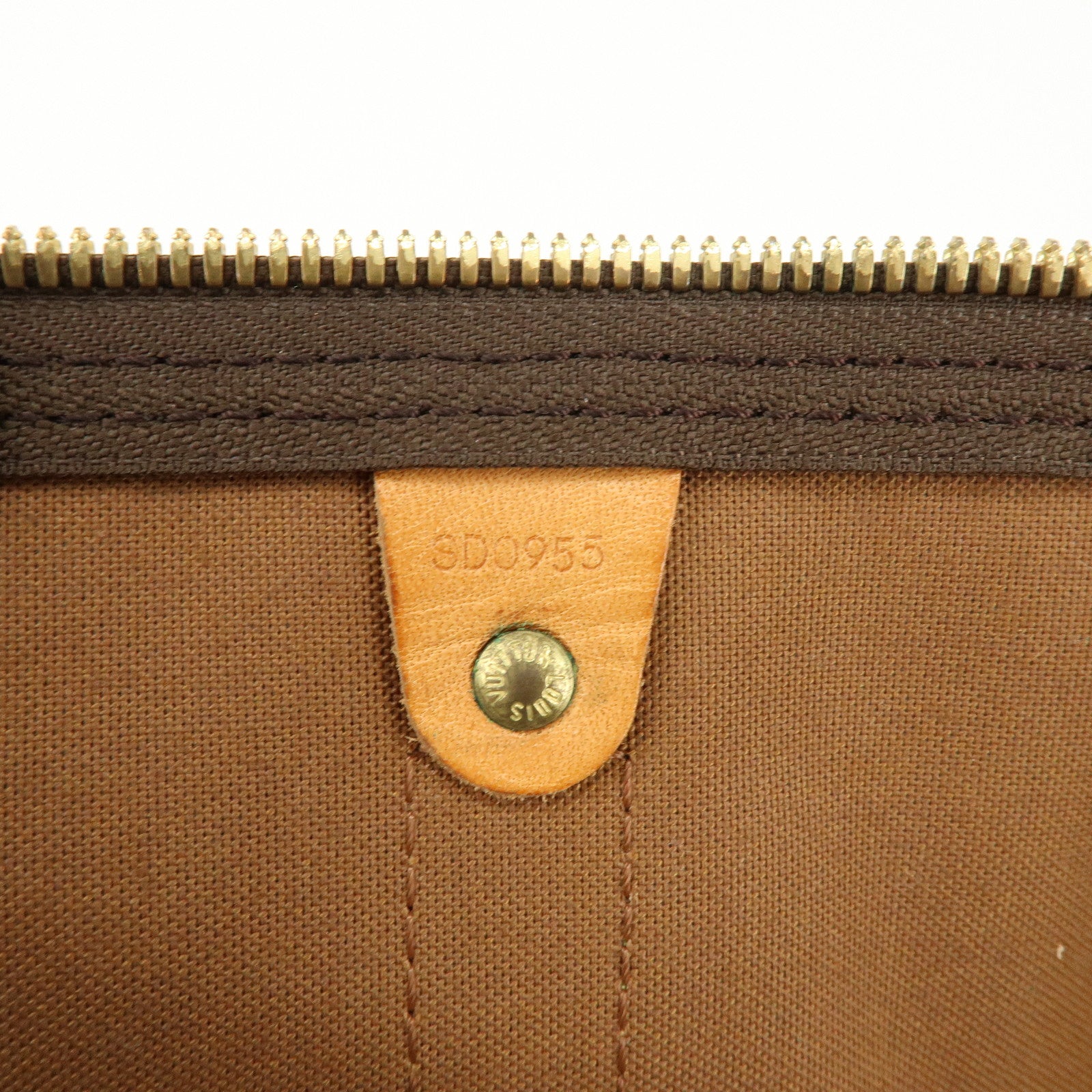 Louis Vuitton Monogram Keep All Bandouliere 60 Boston Bag M41412