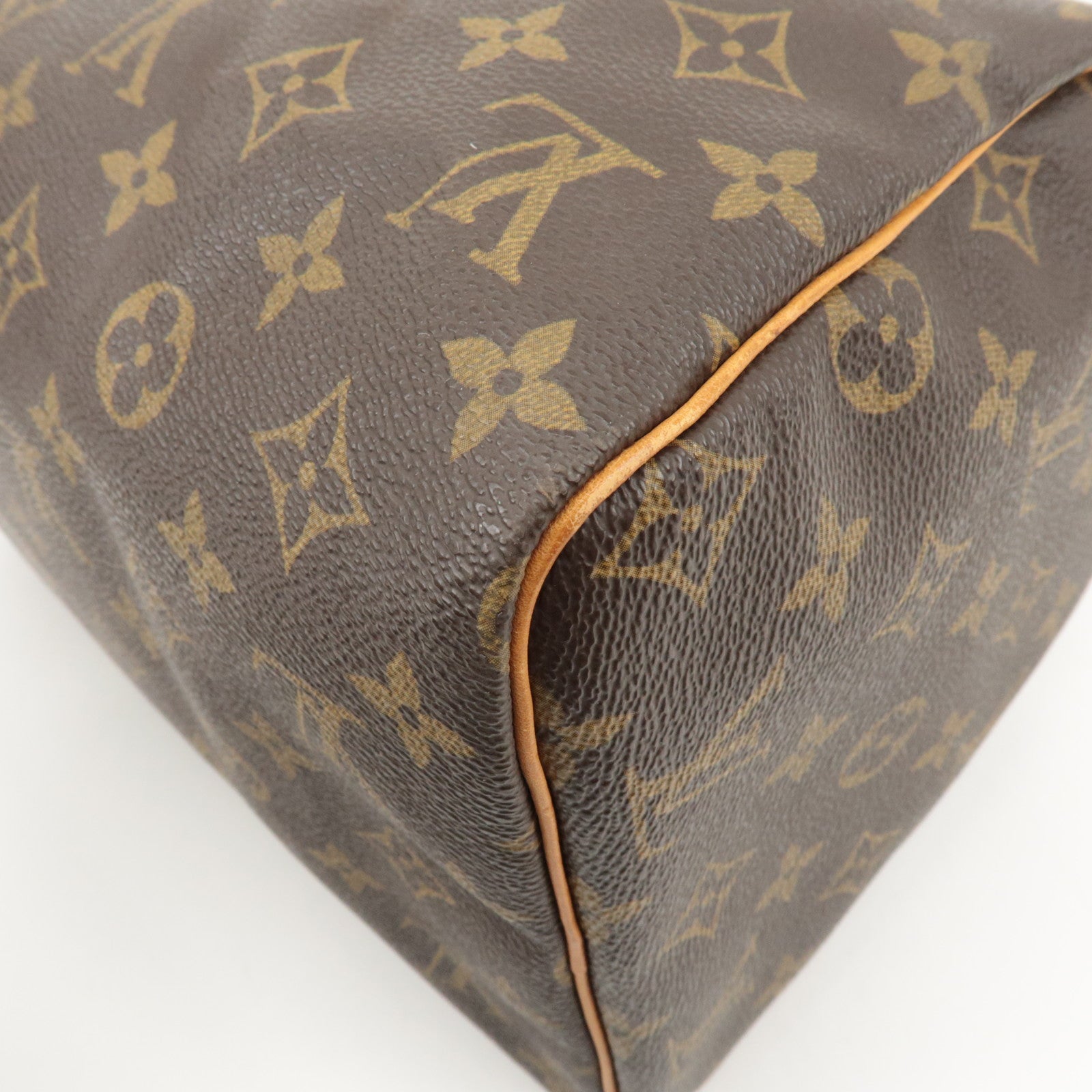 Louis Vuitton Monogram Speedy 30 Hand Bag Boston Bag M41526 Used