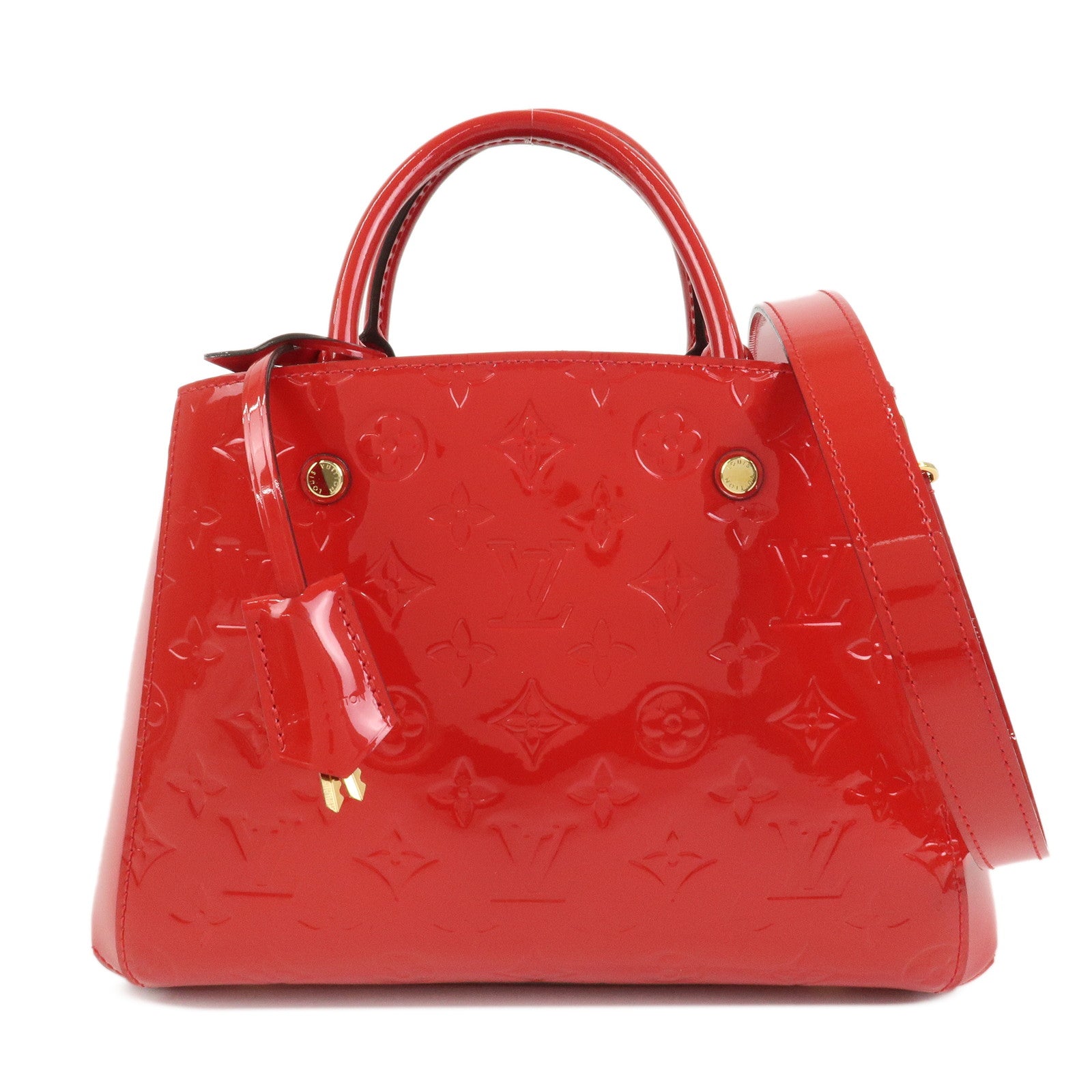Louis Vuitton Monogram Vernis Montaigne BB 2Way Bag Hand Bag M50170