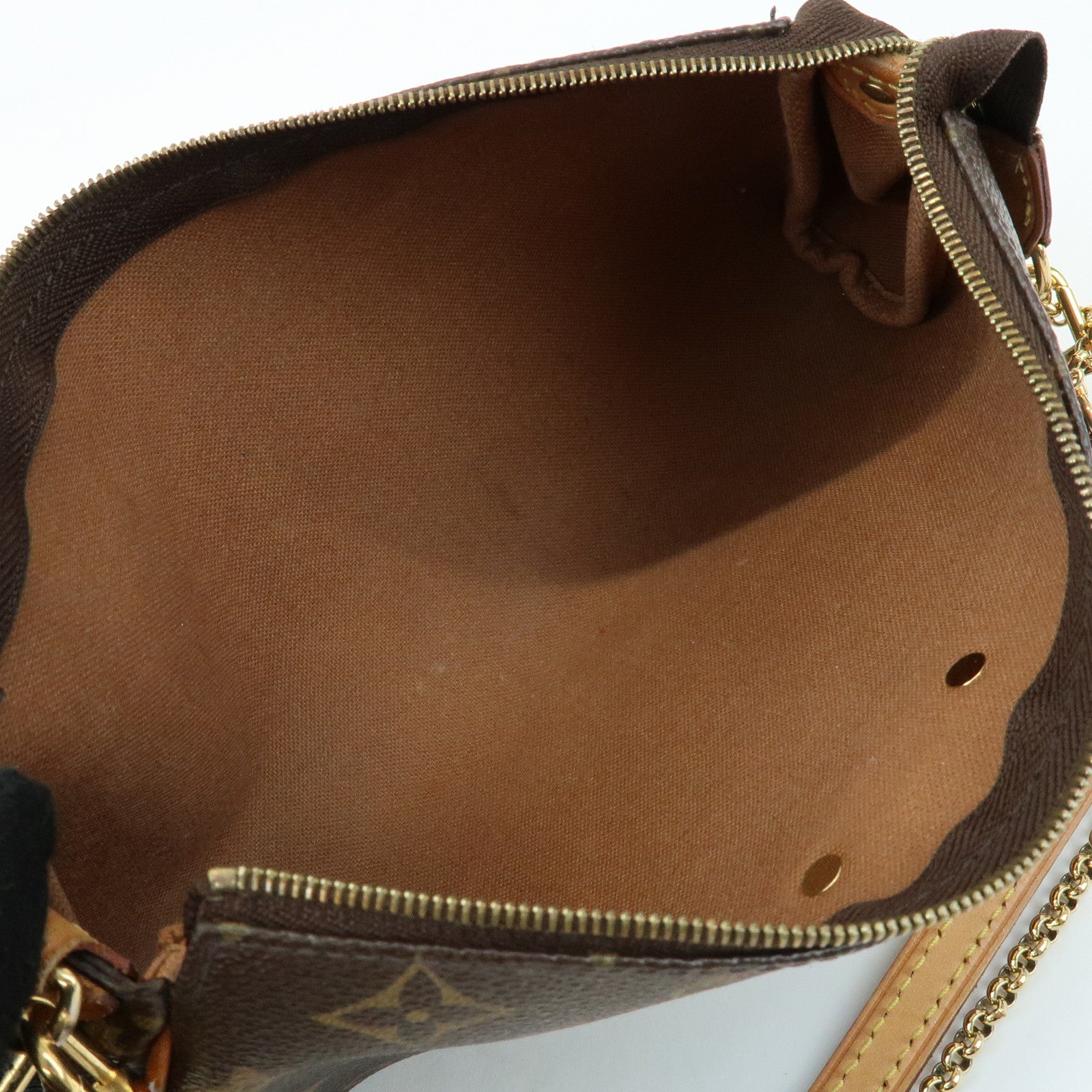 Louis Vuitton Monogram Eva 2Way Chain Shoulder Bag Pouch M95567