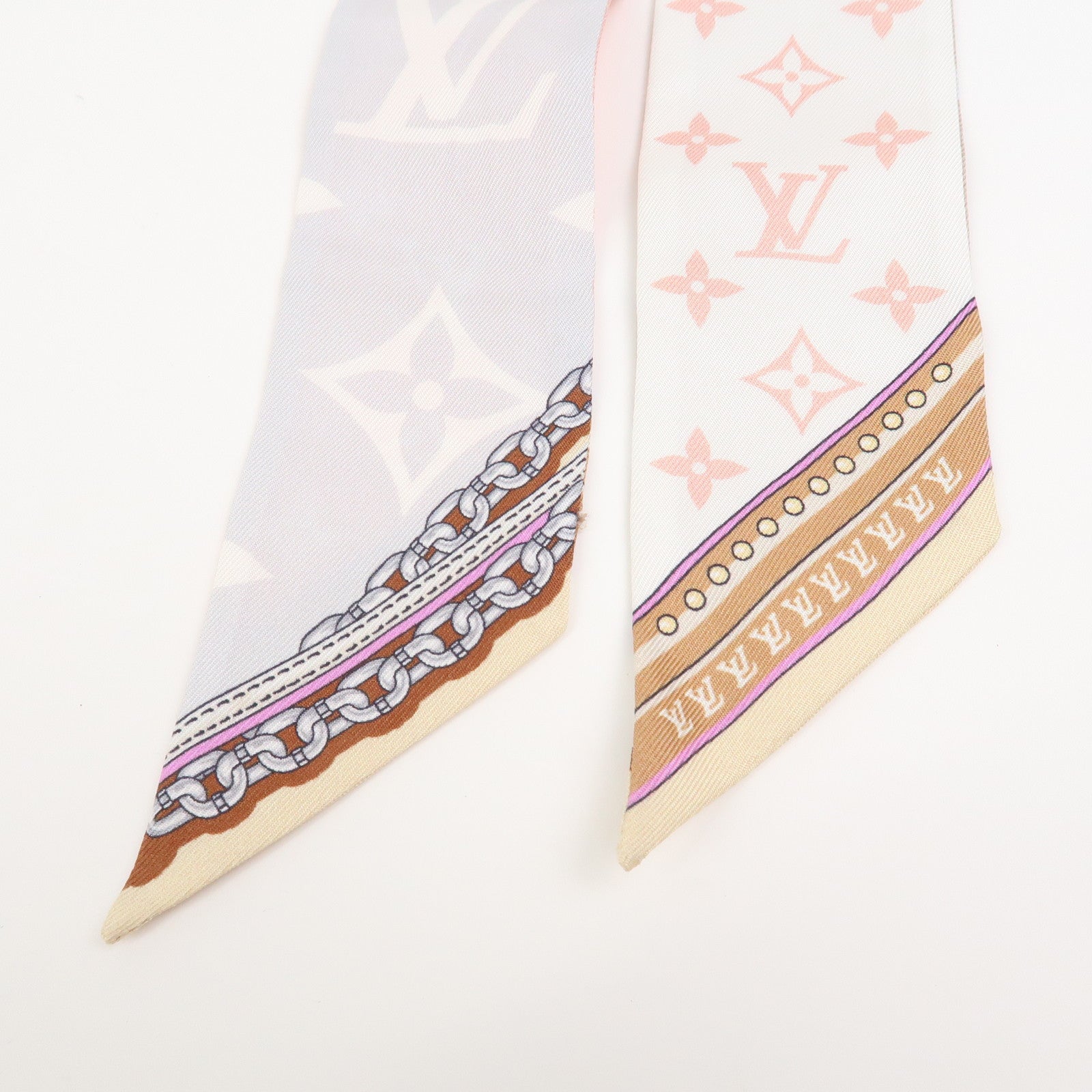 Louis Vuitton Monogram Bandeau BB Ultimate Silk 100% Scarf M78819