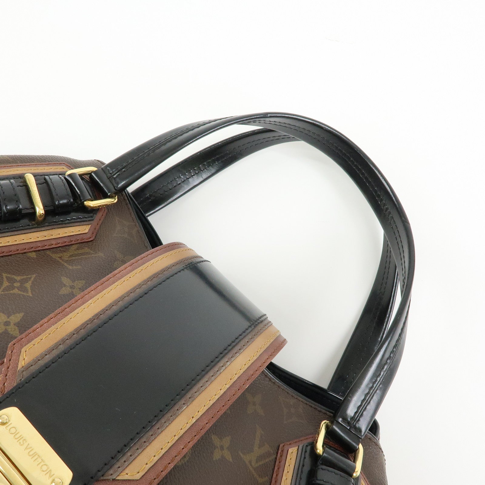 Louis Vuitton Monogram Mirage Griet Canvas Hand Bag Noir M95579