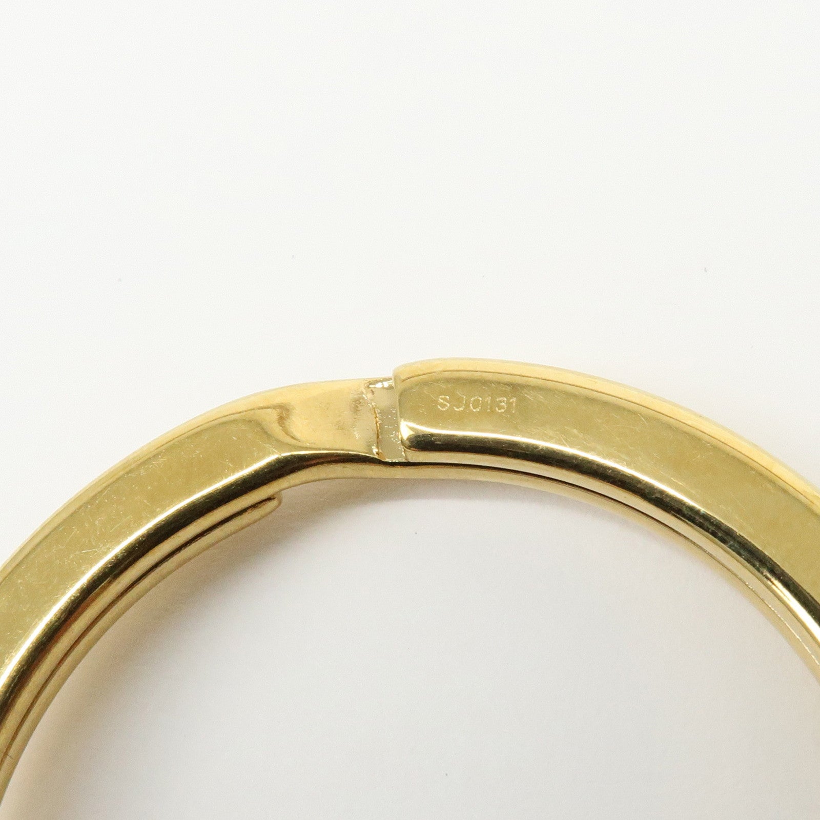 Louis Vuitton Porte Cles Mini Travel Charm Key Chain Gold M65996