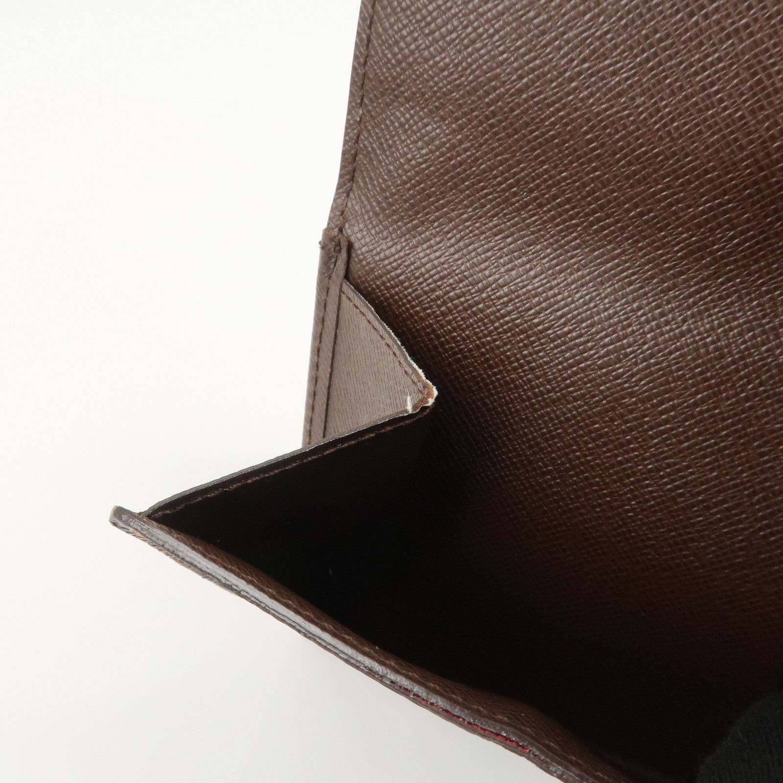 Louis Vuitton Damier Portefeuille Élise Bi-fold Wallet Brown N61654