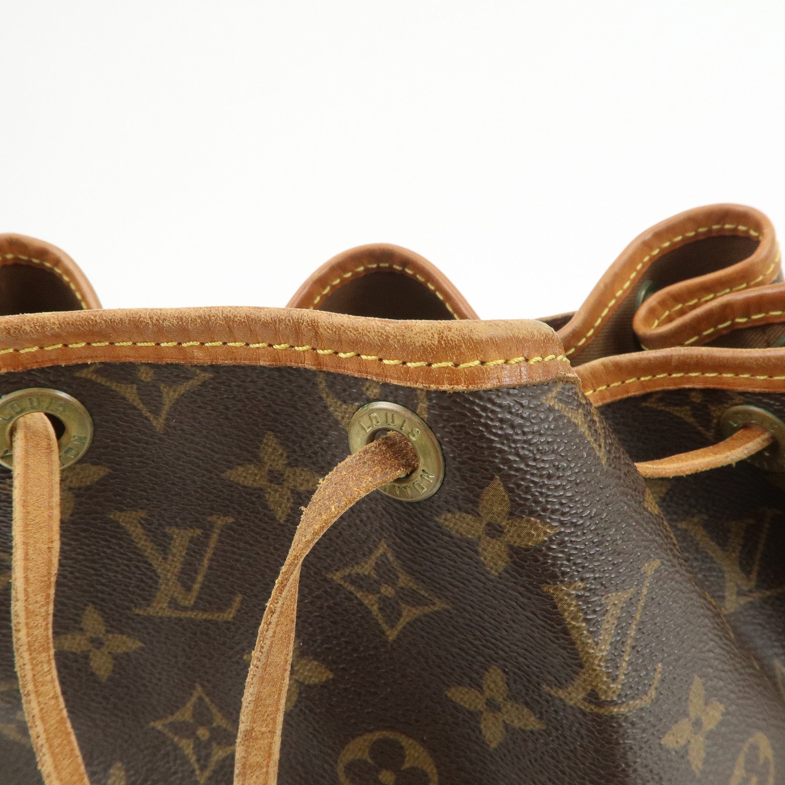 Louis Vuitton Monogram Noe Shoulder Bag Hand Bag Brown M42224