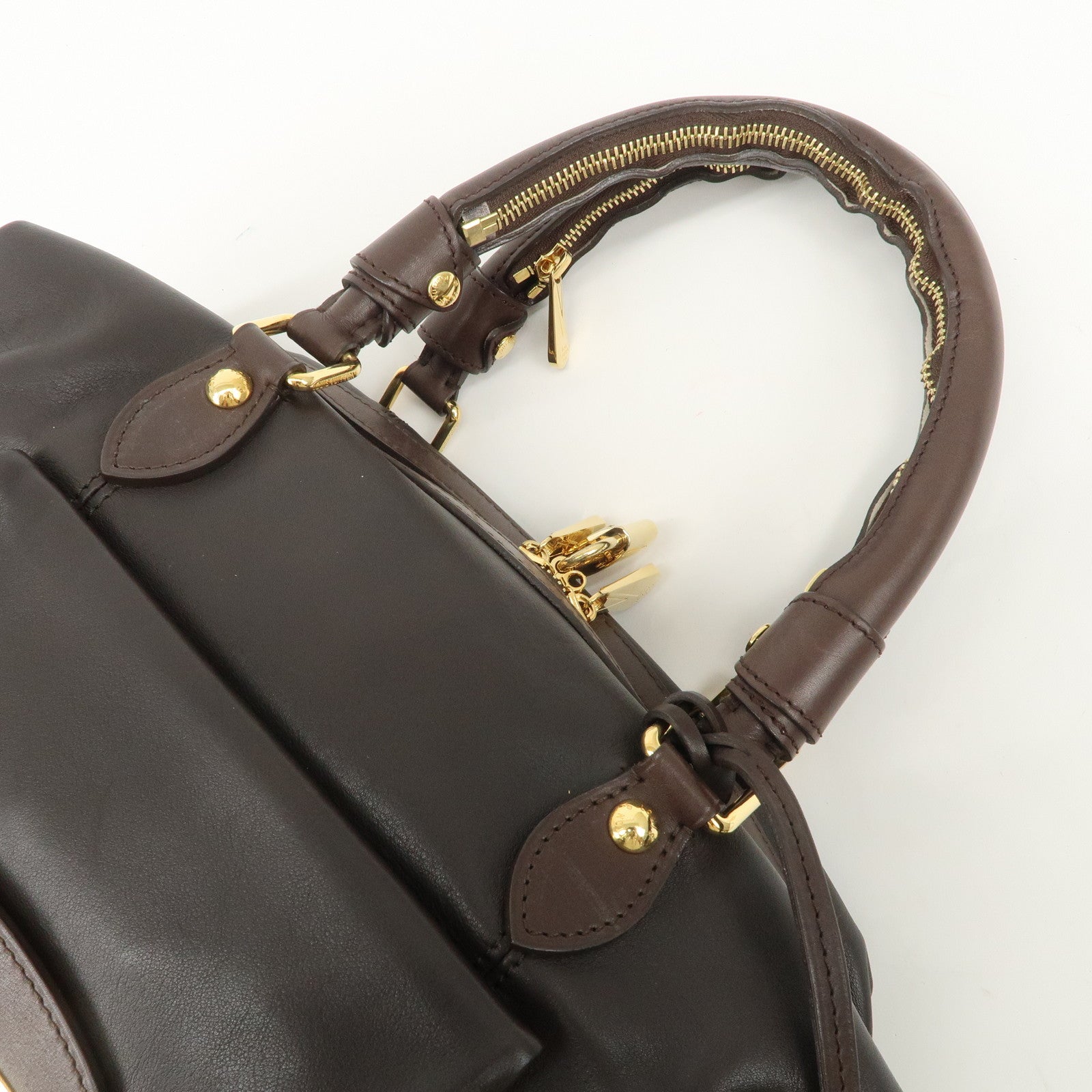 Louis Vuitton Leather Sac Louis VIP Customer Limited SPO Hand Bag