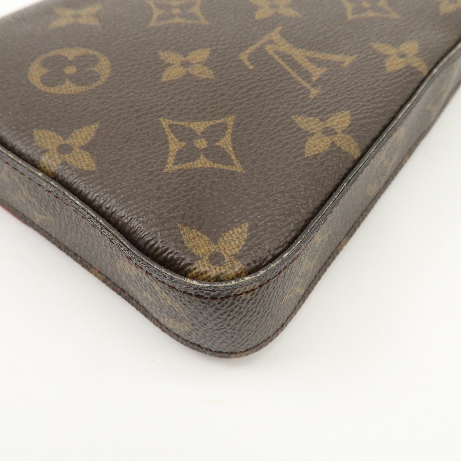 Louis Vuitton Monogram Pochette Felicie Shoulder Bag Brown M61276 Used
