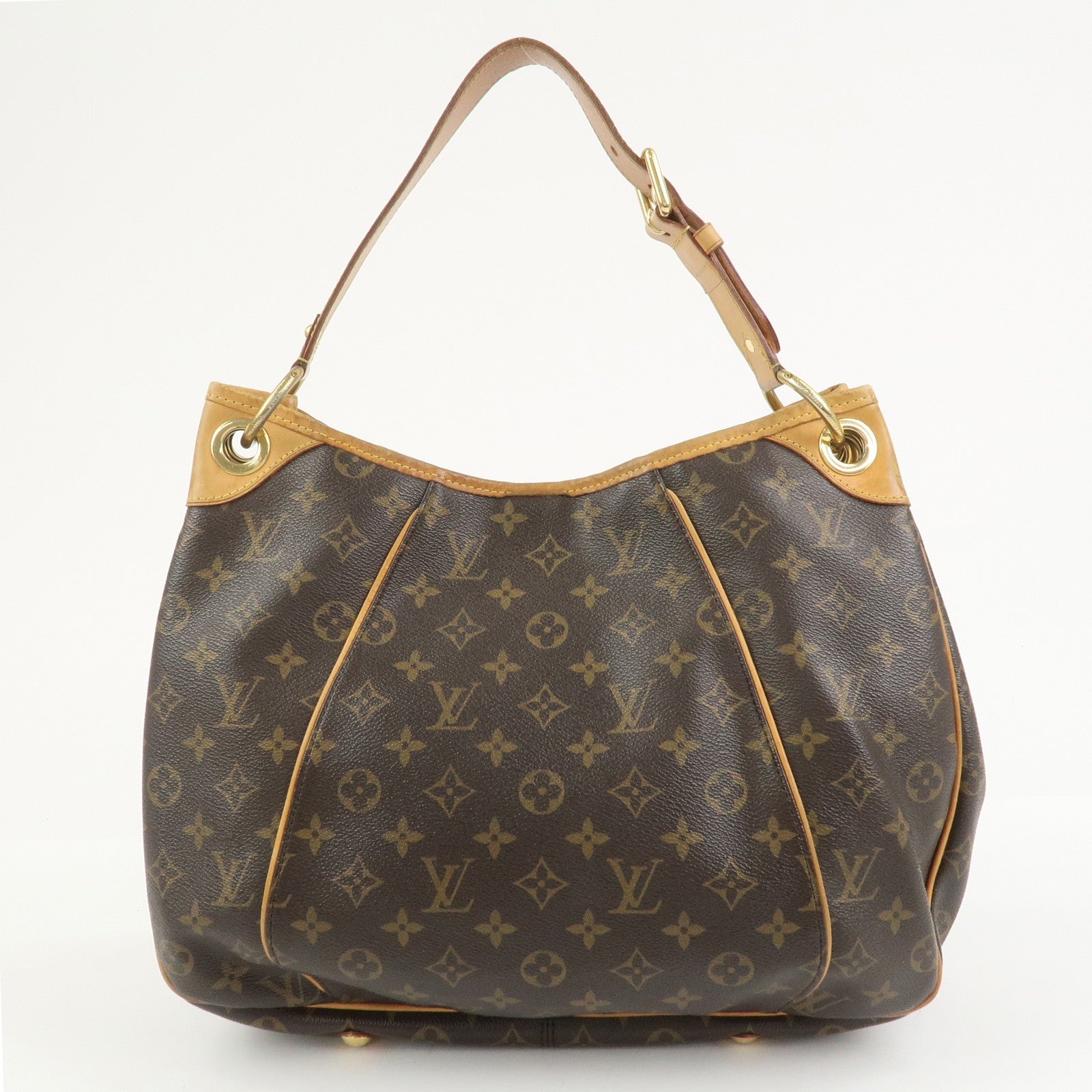 Louis Vuitton Monogram Galliera PM Shoulder Bag Brown M56382