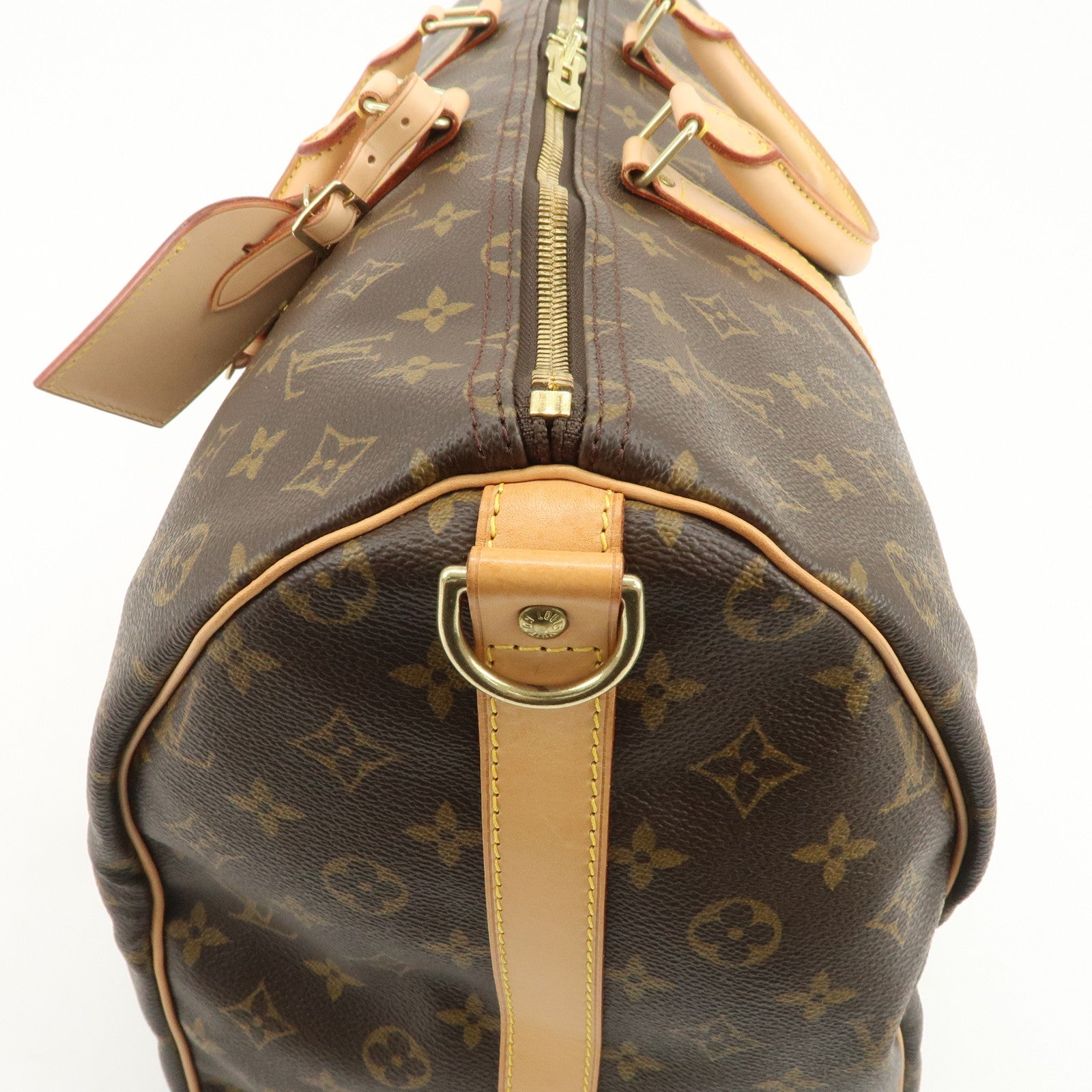Louis Vuitton Monogram Keep All 50 Bandouliere Boston Bag M41416