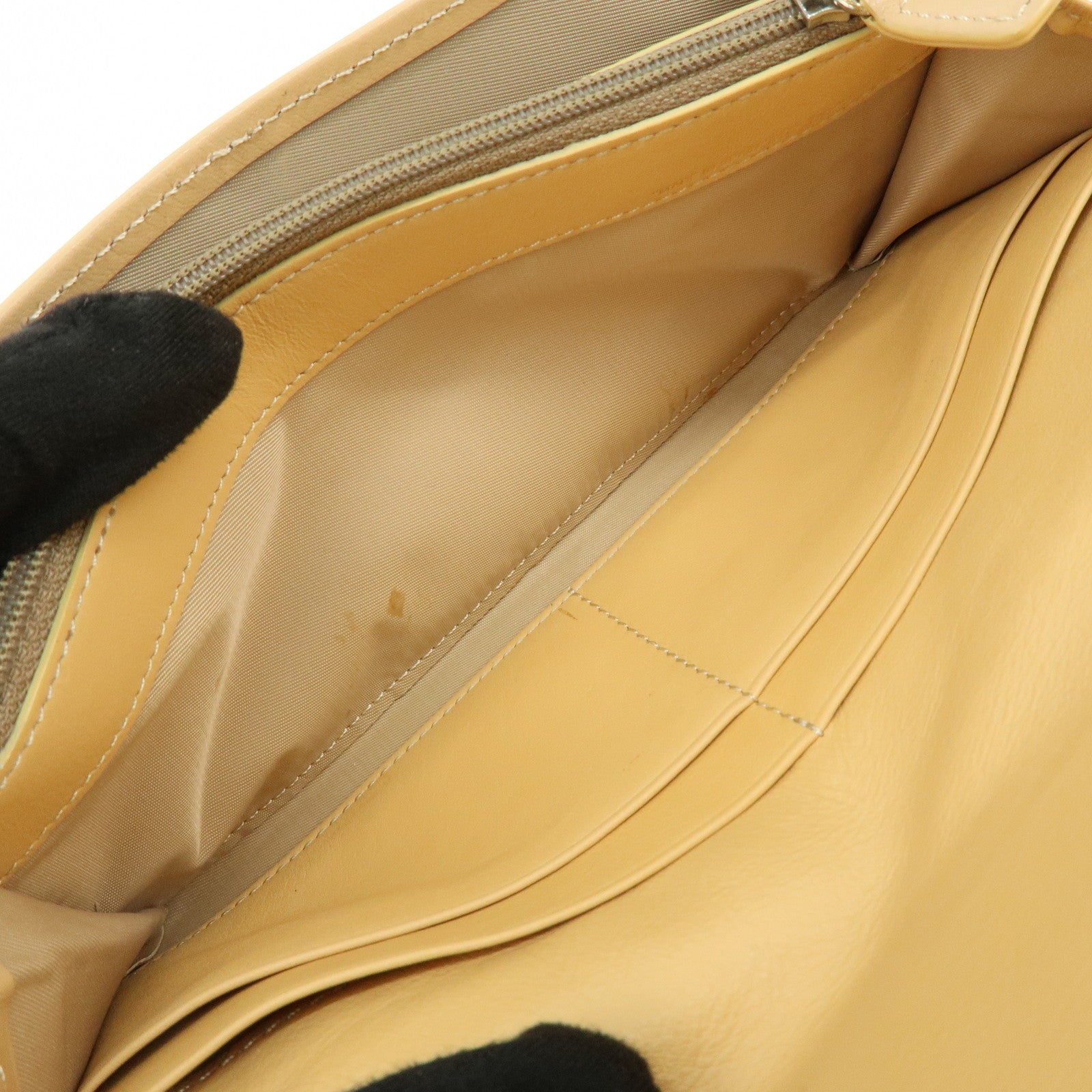 Christian Dior Trotter Jaquard Canvas Leather Long Wallet Brown