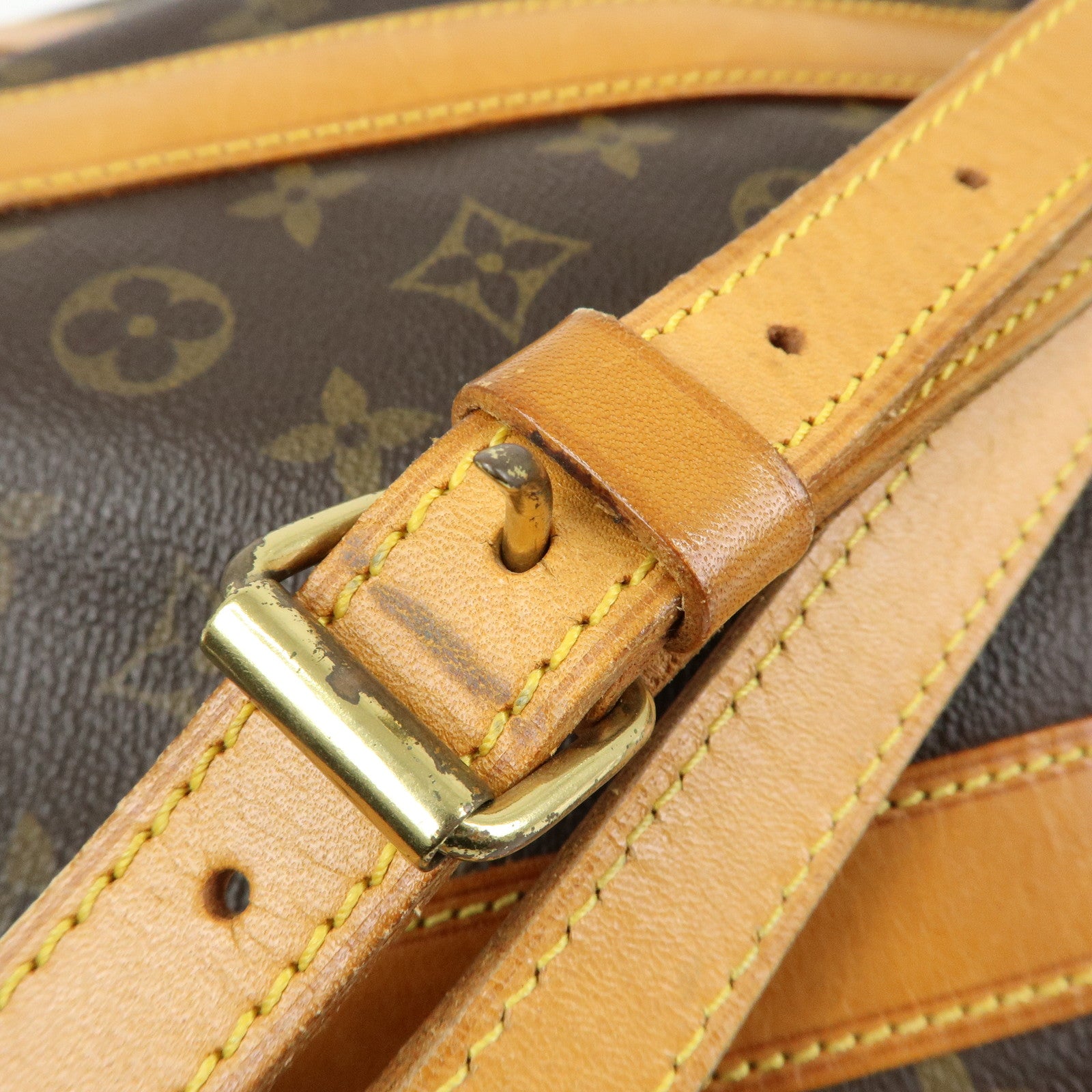 Louis Vuitton Monogram Randonnee PM Shoulder Bag Brown M42243
