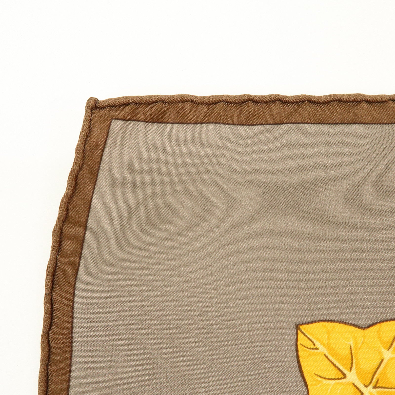 HERMES Carre 90 Silk 100% RYTHMES DU MONDE Scarf Orange