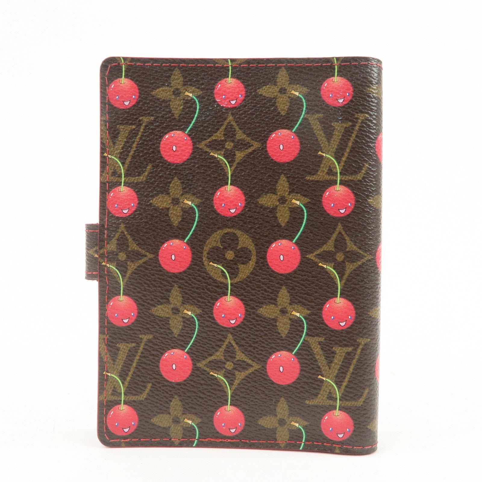 Louis Vuitton Monogram Cherry Agenda PM Planner Cover R21023