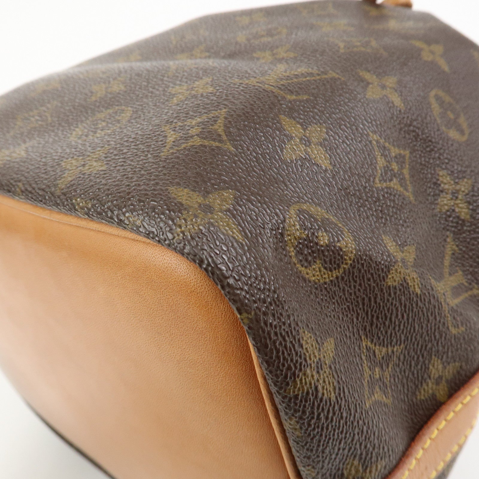 Louis Vuitton Monogram Petit Noe Shoulder Bag Brown M42226