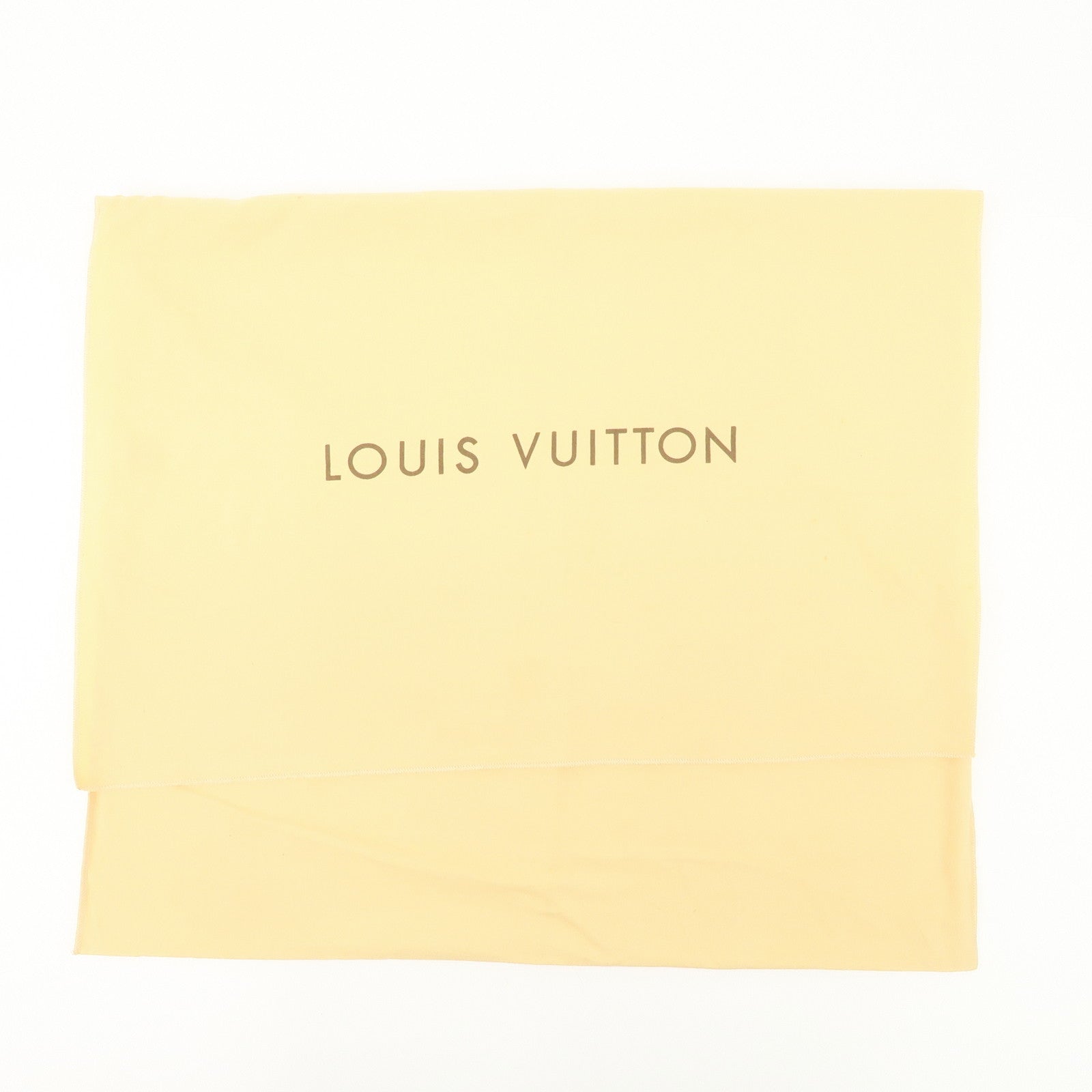Louis Vuitton Set Of 10 Dust Bag Storage Bag Flap Style Beige
