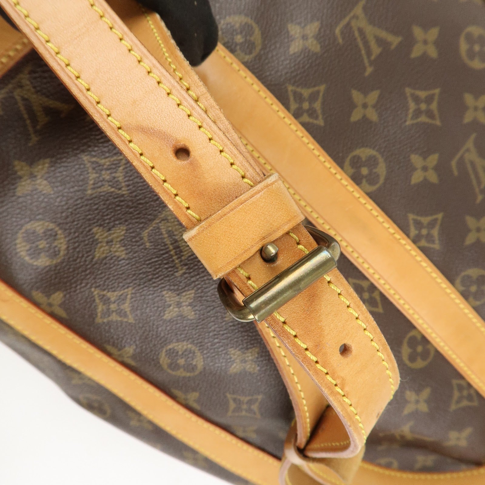 Louis Vuitton Monogram Randonnee GM Shoulder Bag Brown M42244