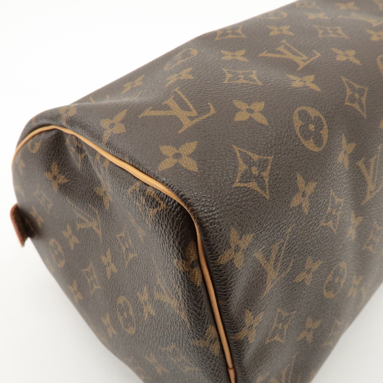 Louis Vuitton Monogram Speedy 30 Hand Bag Boston Bag M41526 Used