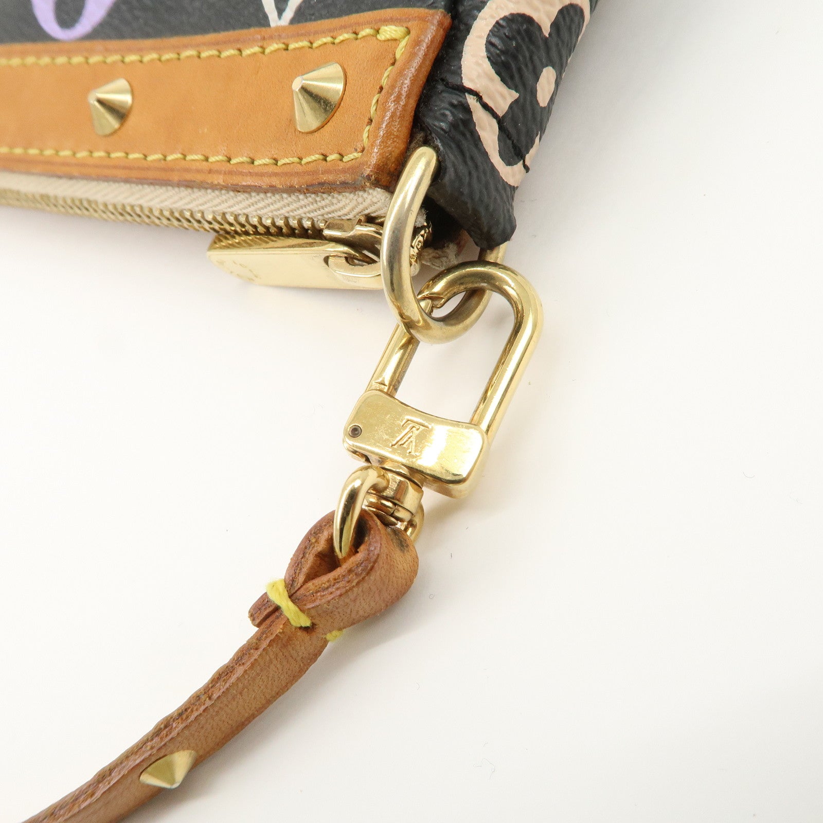 Louis Vuitton Monogram Multicolor Pochette Accessoires Noir M92648 Used